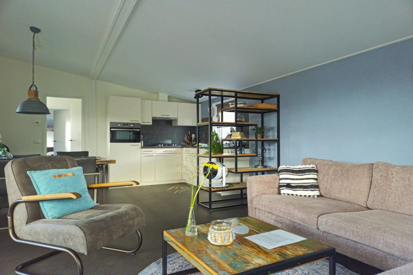 Chalet 4-persoons Huisdiervrij - Wohnzimmer