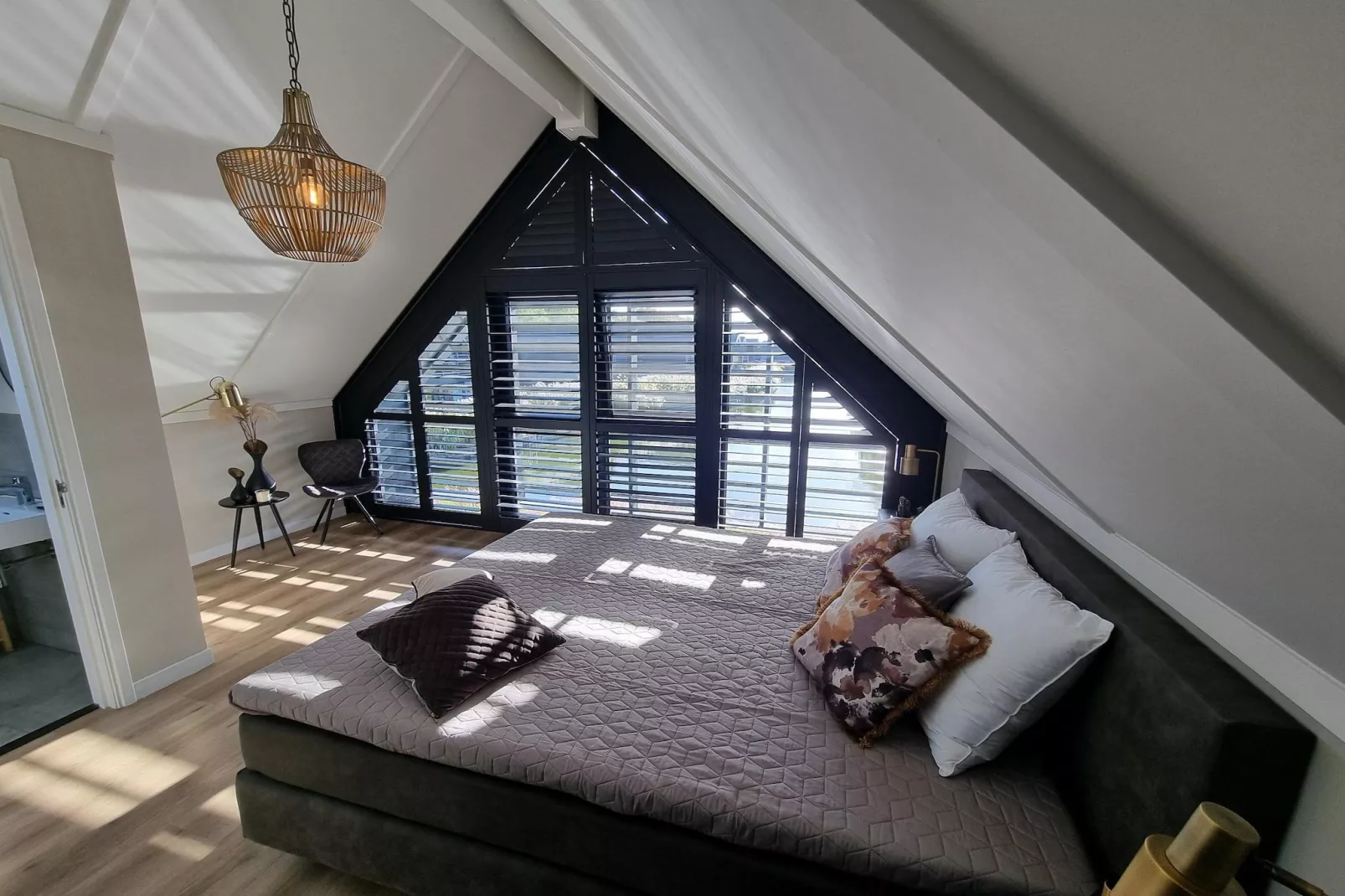 Watervilla Achttjin - Chambre