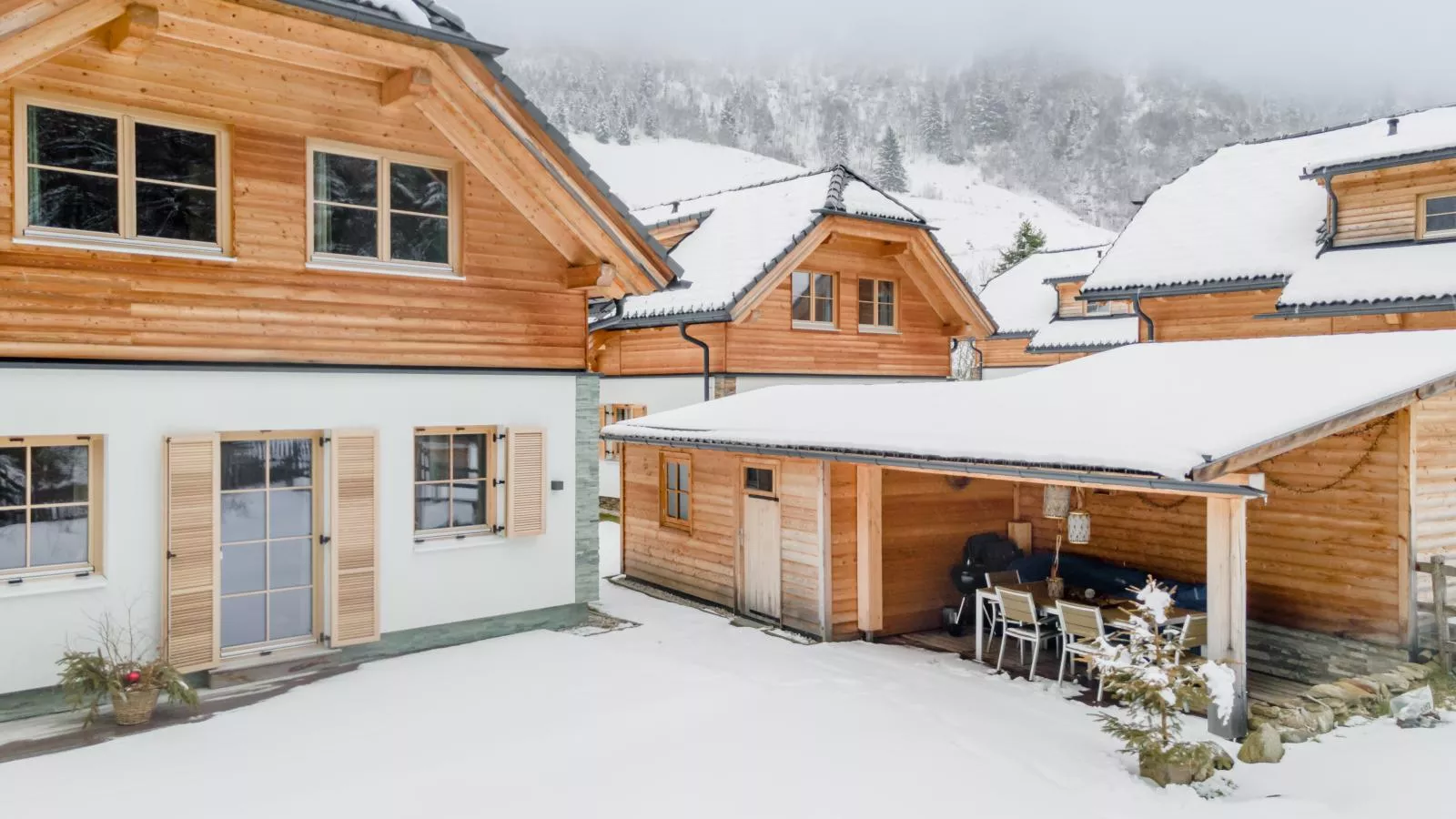 Villa Petra - Außenbereich Winter