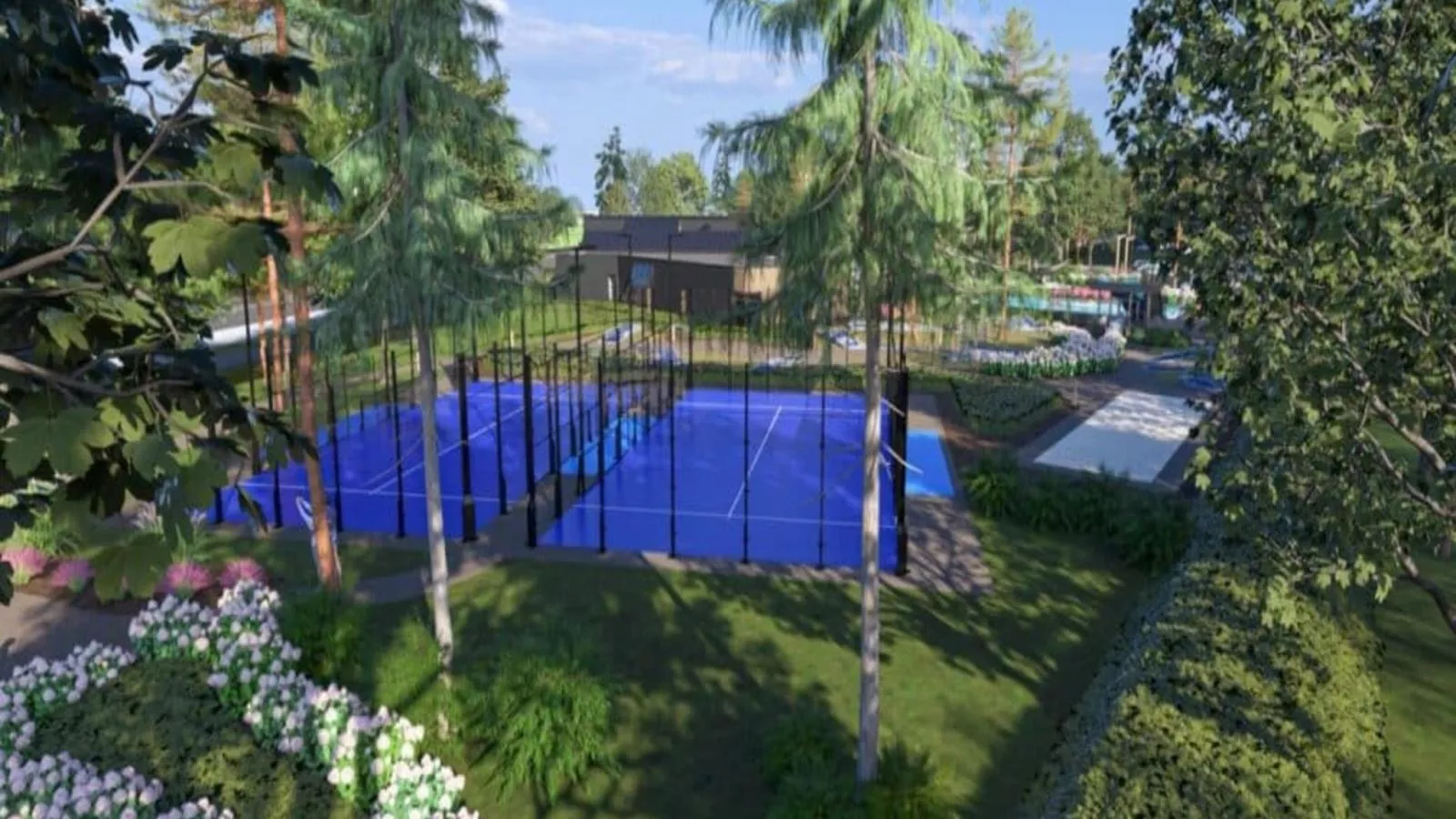 Brabants licht - Installations du parc