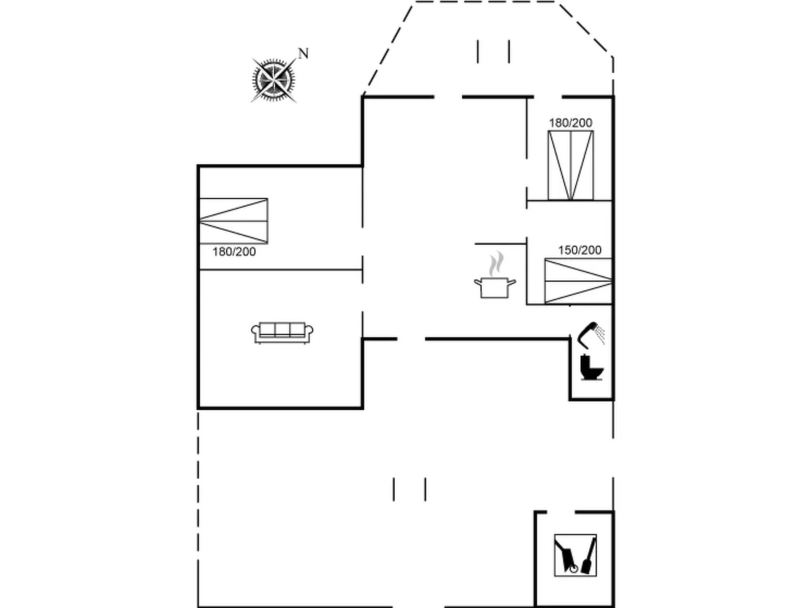 "Aida" - 400m from the sea - Dedans