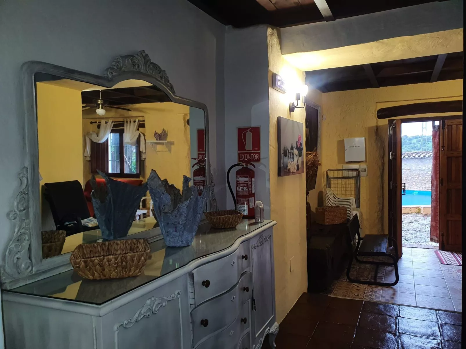 Finca "Molino" mit privatem Pool - Drinnen