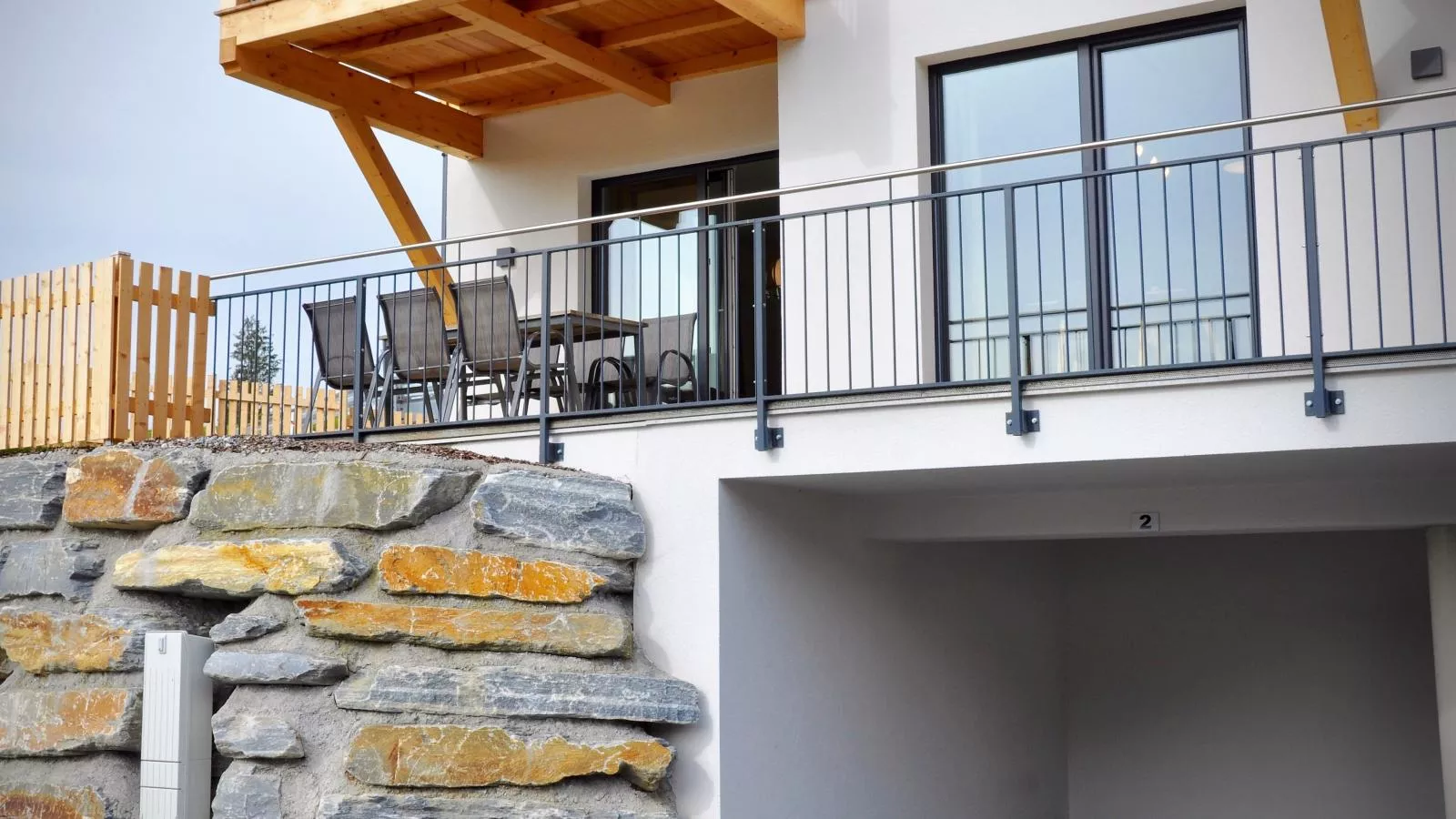 Werfenblick und Bergblick-Terrace balcony