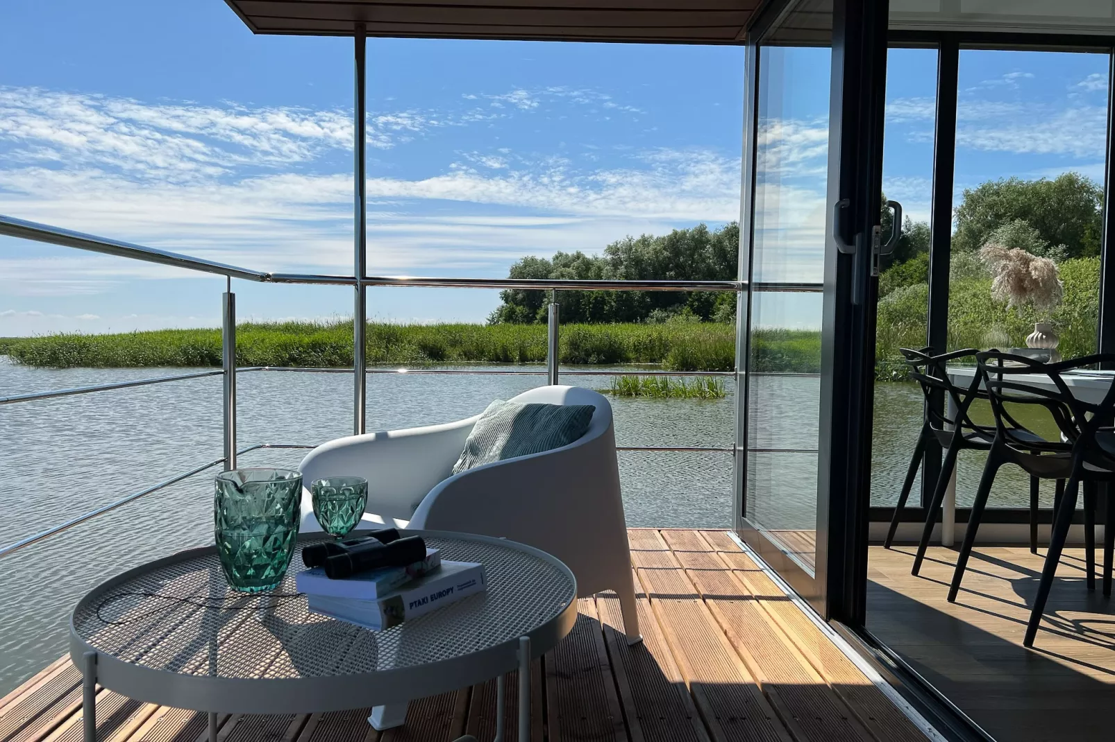 Domek na wodzie dla 3 osób - Vue d'été