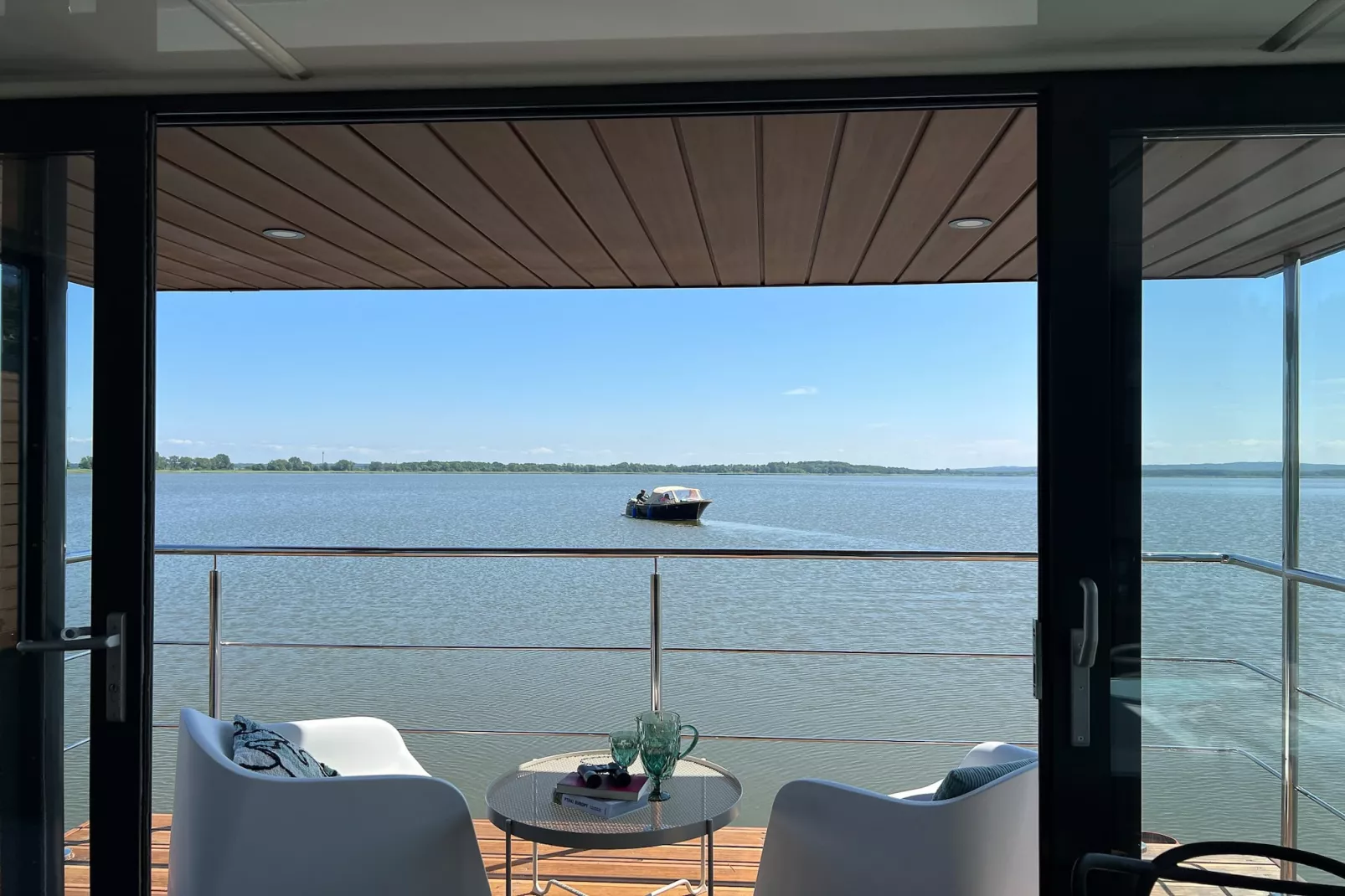 Domek na wodzie dla 5 osób - Vue d'été