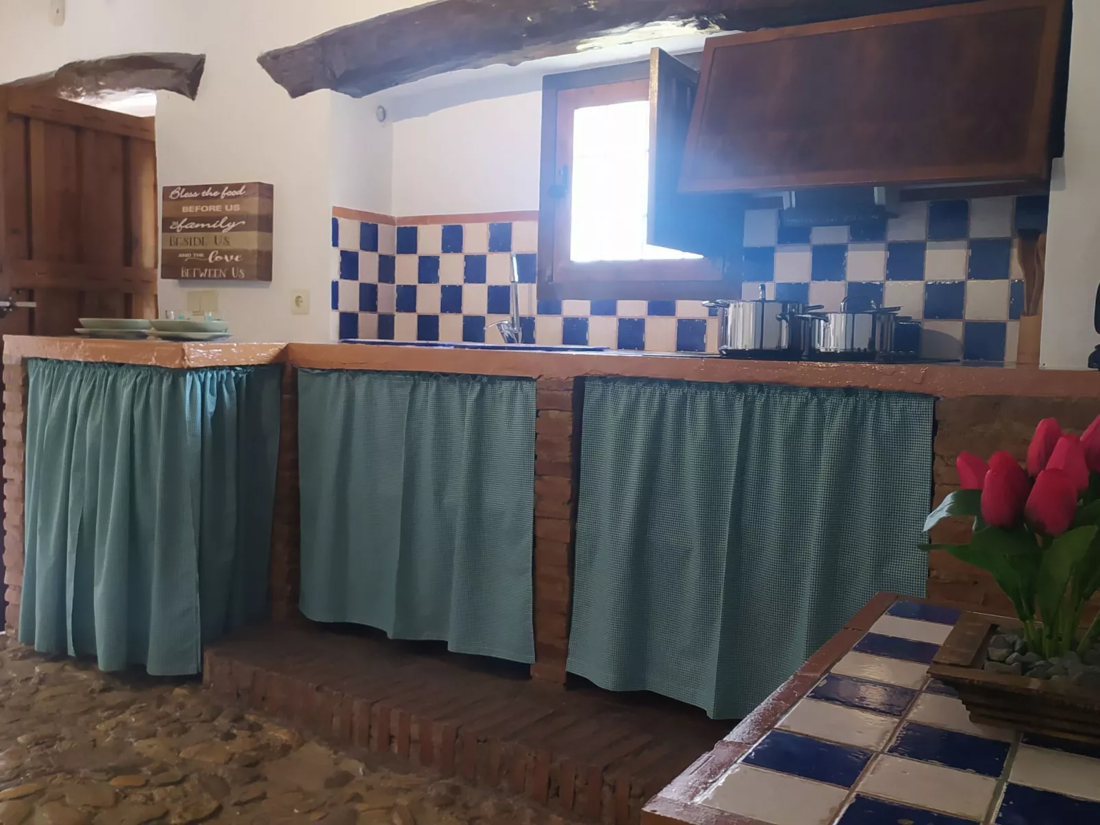 Finca "Casa Vieja" mit Bergblick - Drinnen