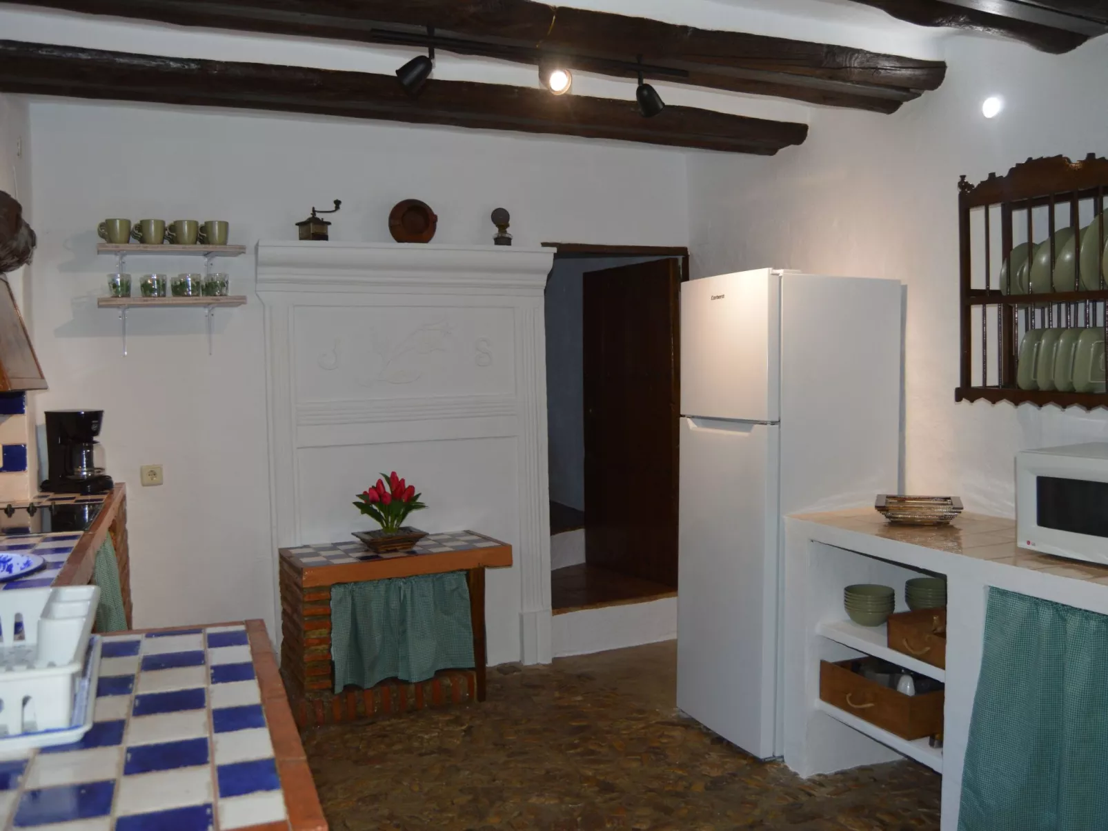 Finca "Casa Vieja" mit Bergblick - Drinnen