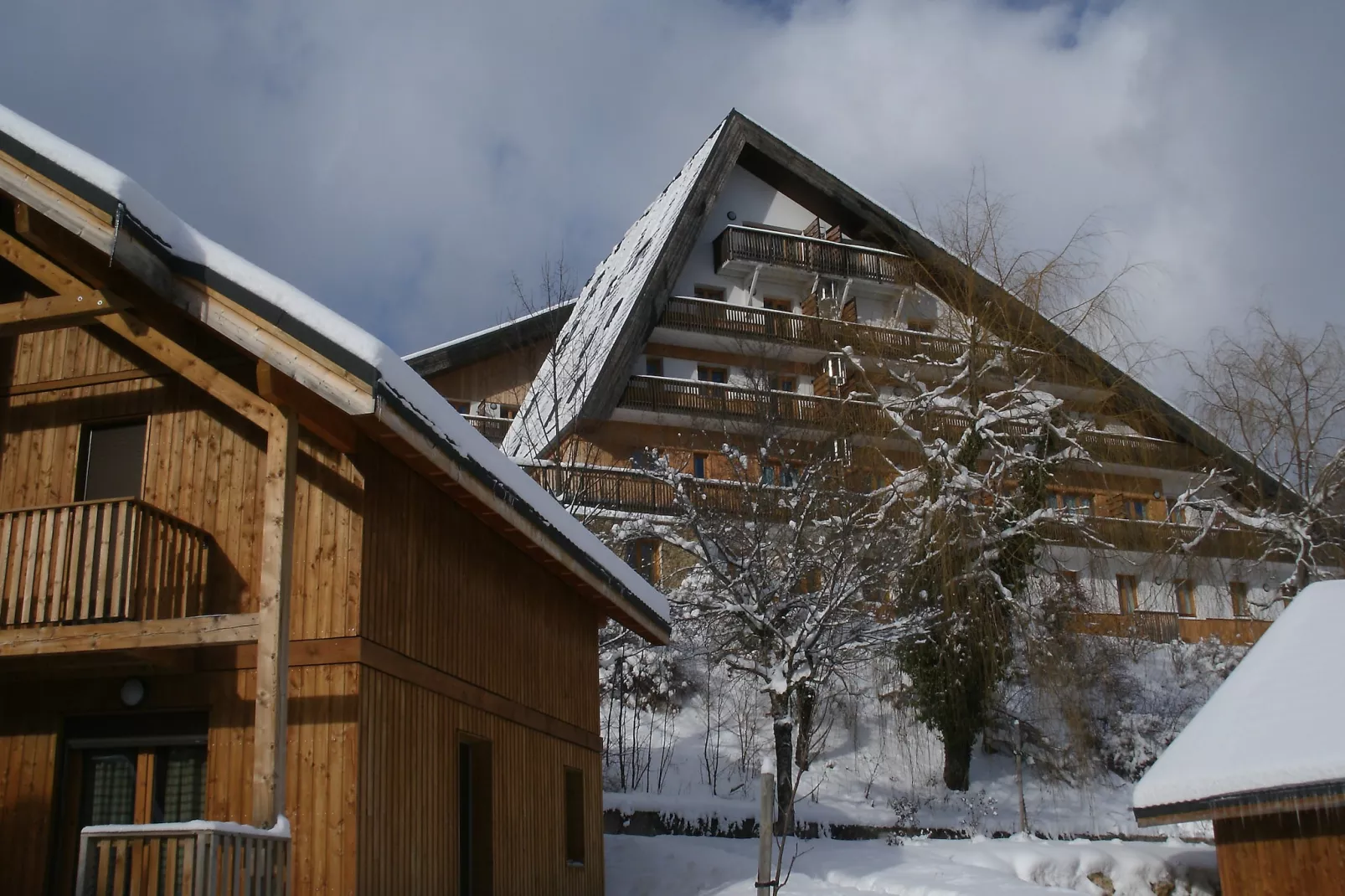Les Gentianes 7 - Außenbereich Winter
