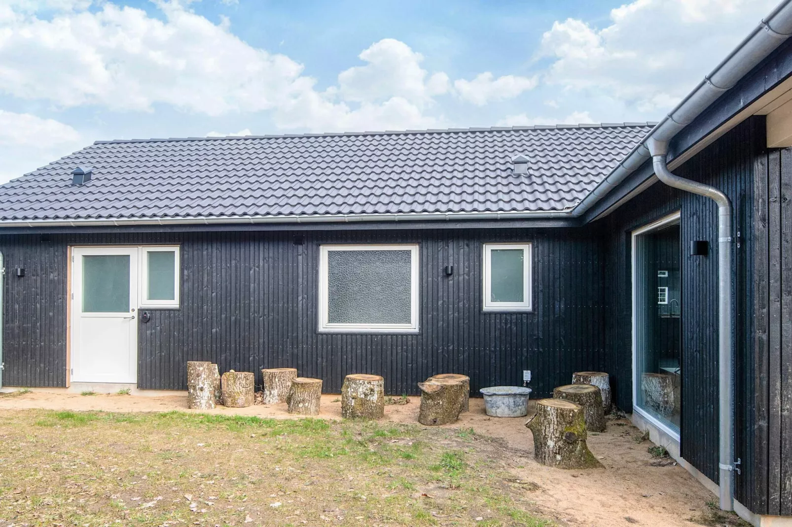 5 Sterne Ferienhaus in Ansager - Aussicht