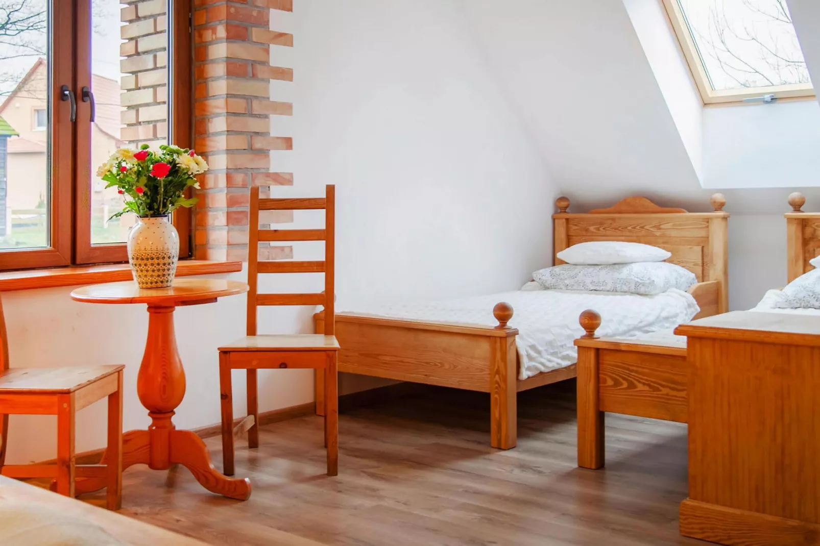 Kamienny Dom do 8 os Grąbczyn-Bedroom
