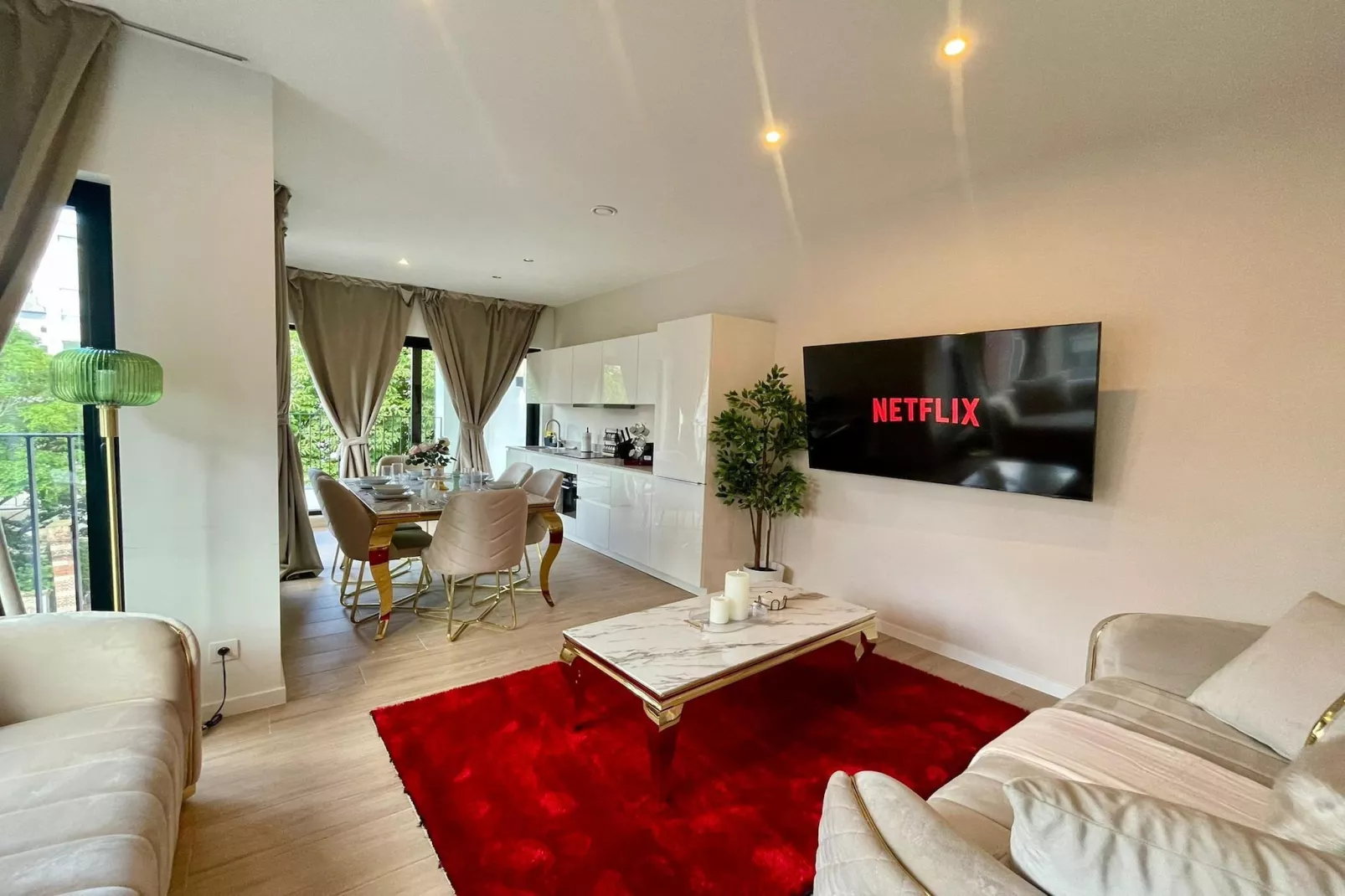 One Lux Stay Near Antwerp Central - 1 Bedroom - Salon