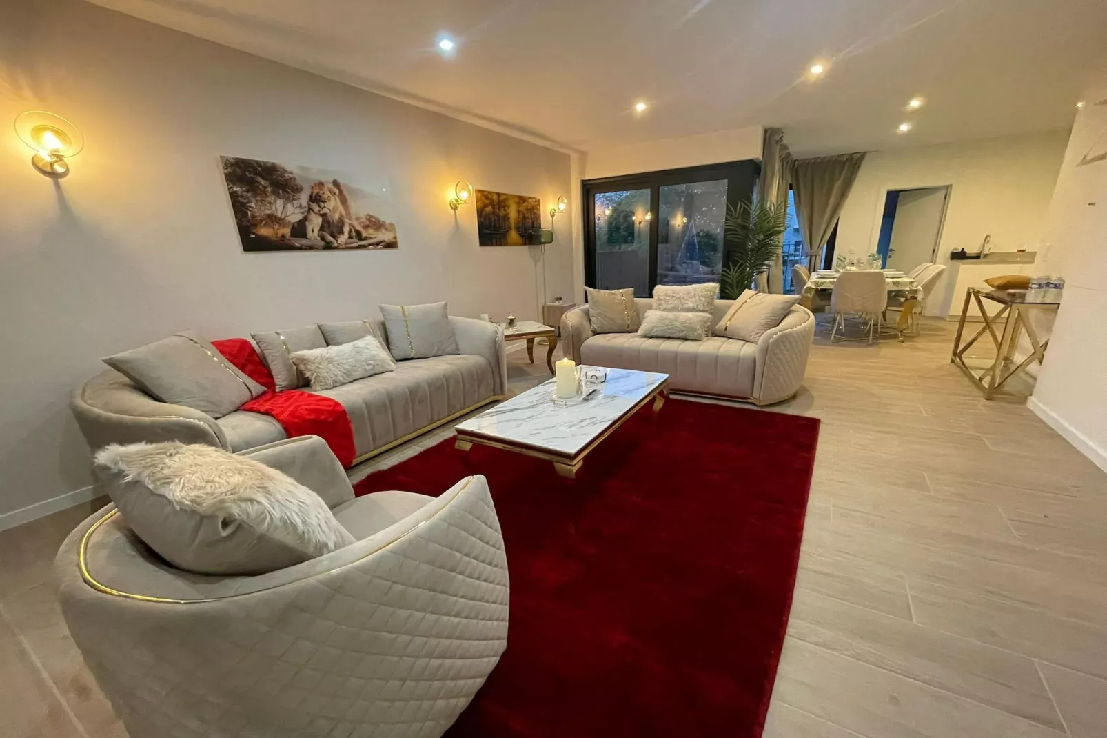 One Lux Stay 2BR/2BA Antwerp near Central Station - Salon