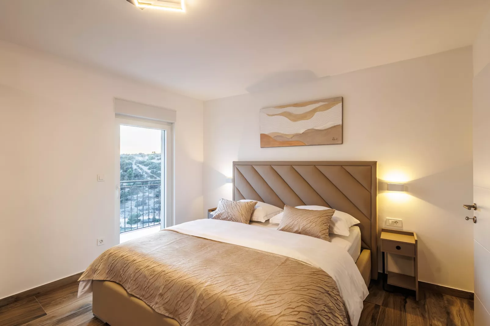 Villa La Fortezza with sea view - Schlafzimmer