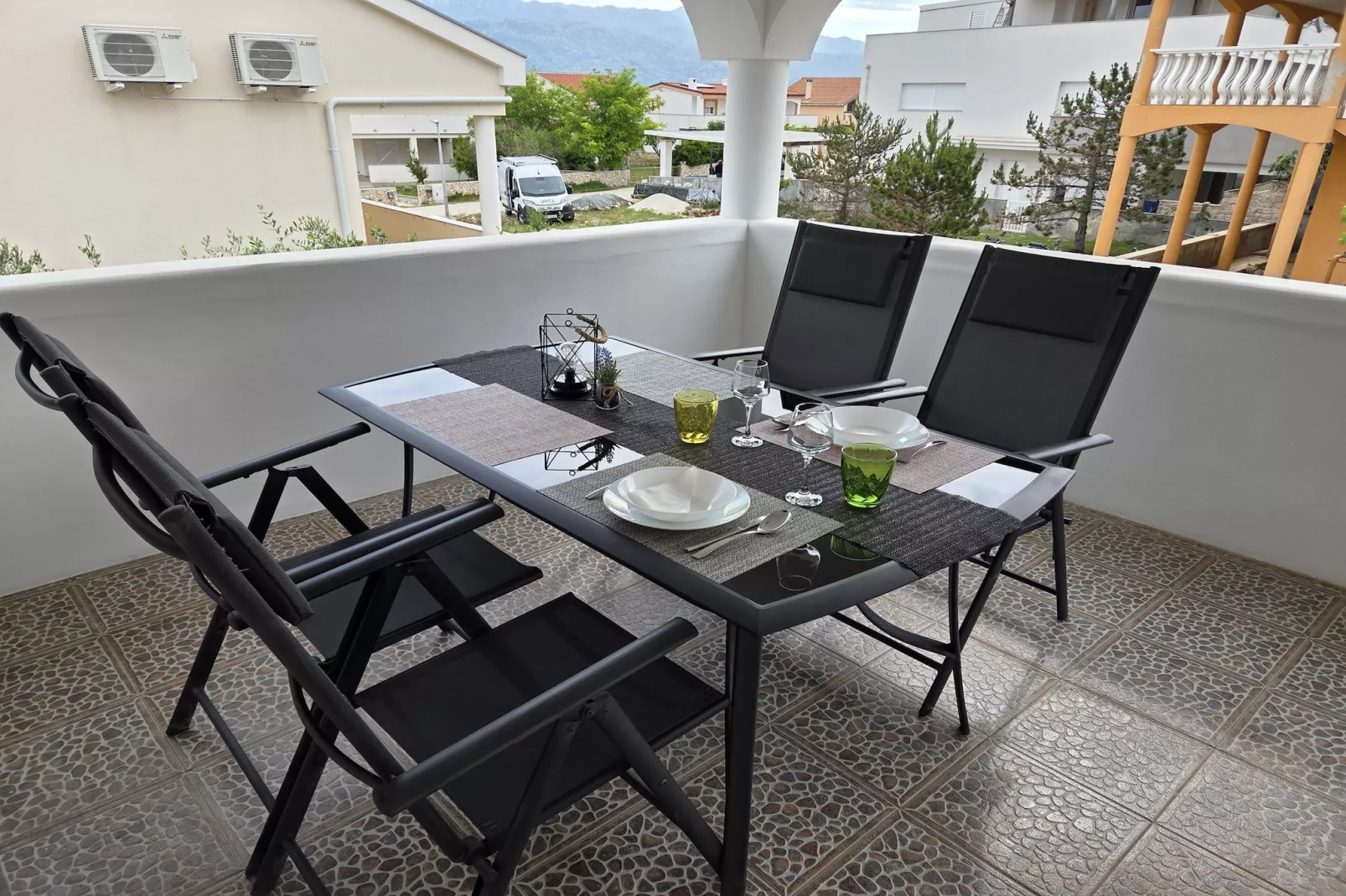 Apartment Sany 1 with jacuzzi - Terrasse