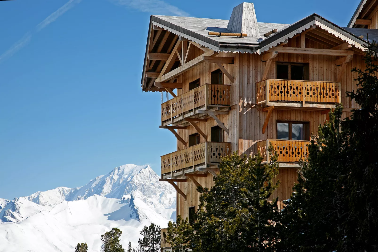Chalet de L'Ours 3 - Außenbereich Winter