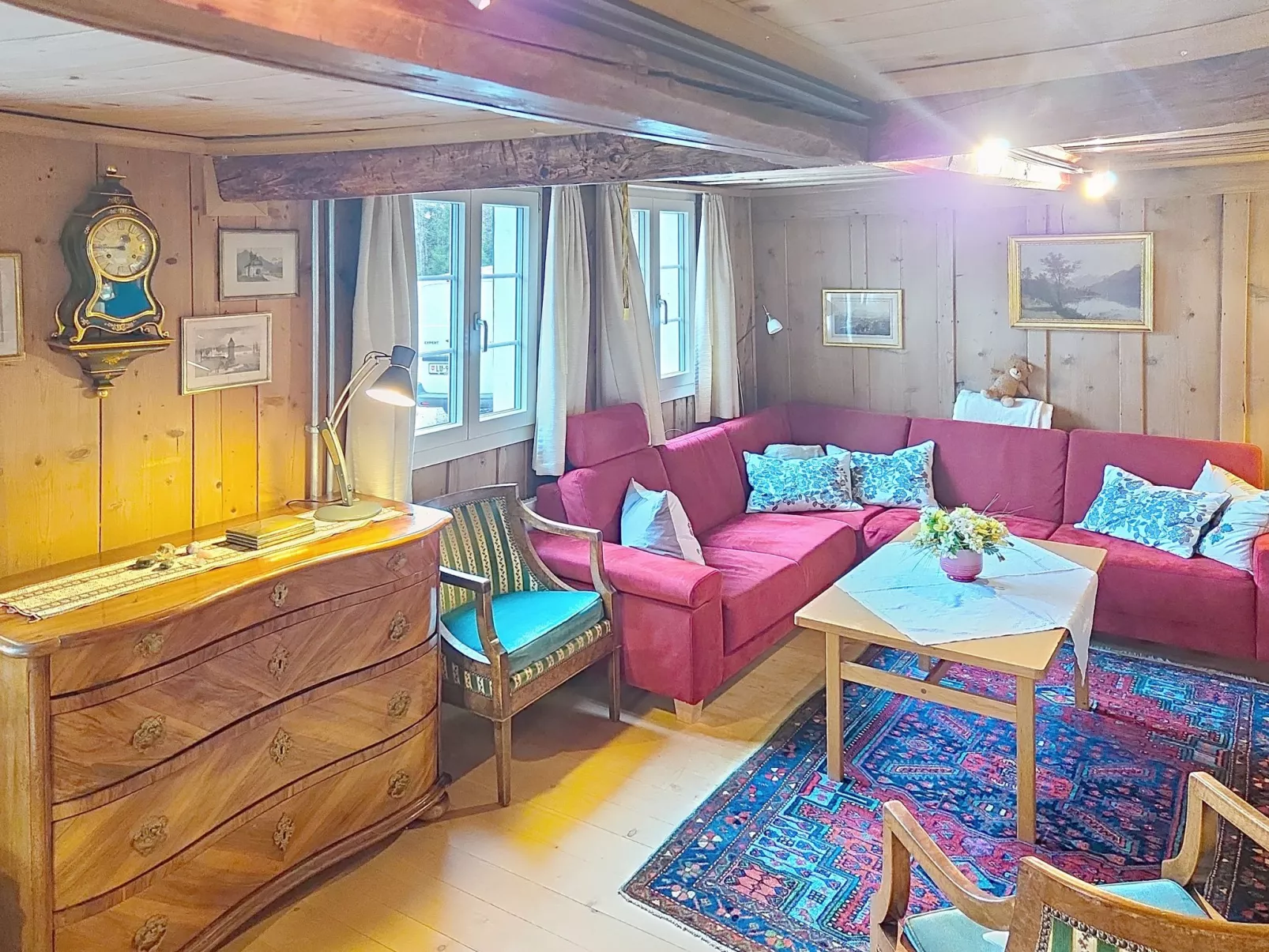 Rüttimätteli - Drinnen