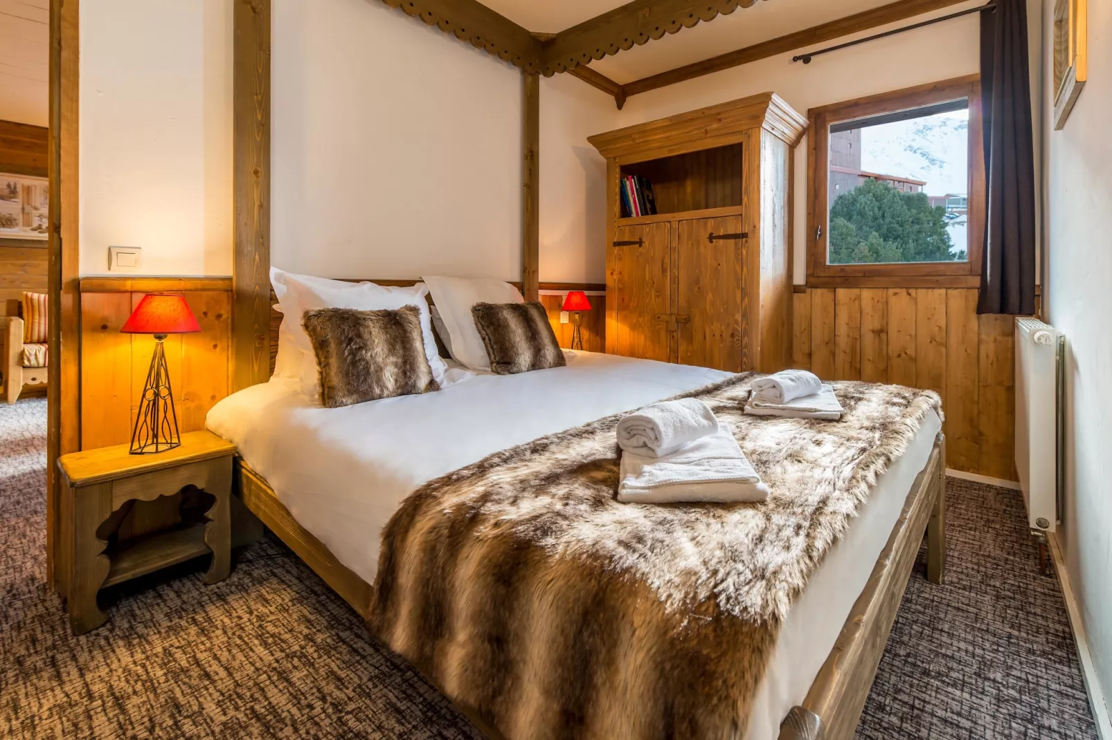Chalet de L'Ours 3 - Schlafzimmer