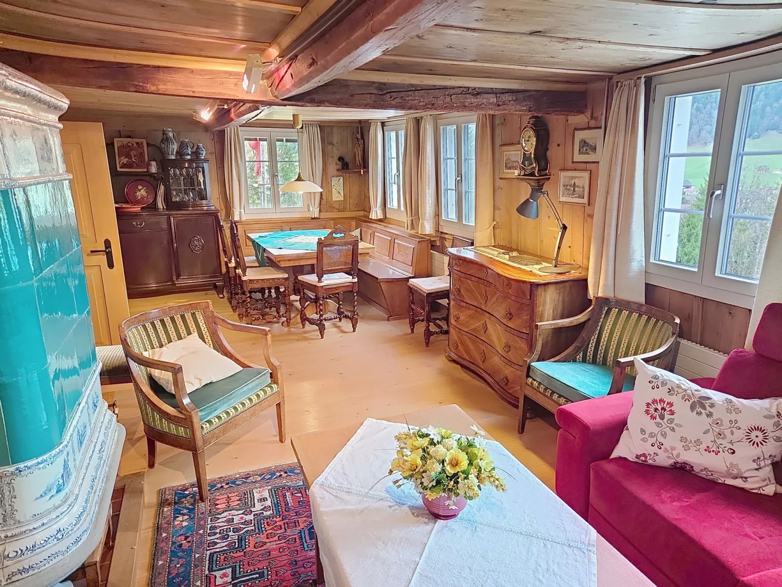 Rüttimätteli - Drinnen