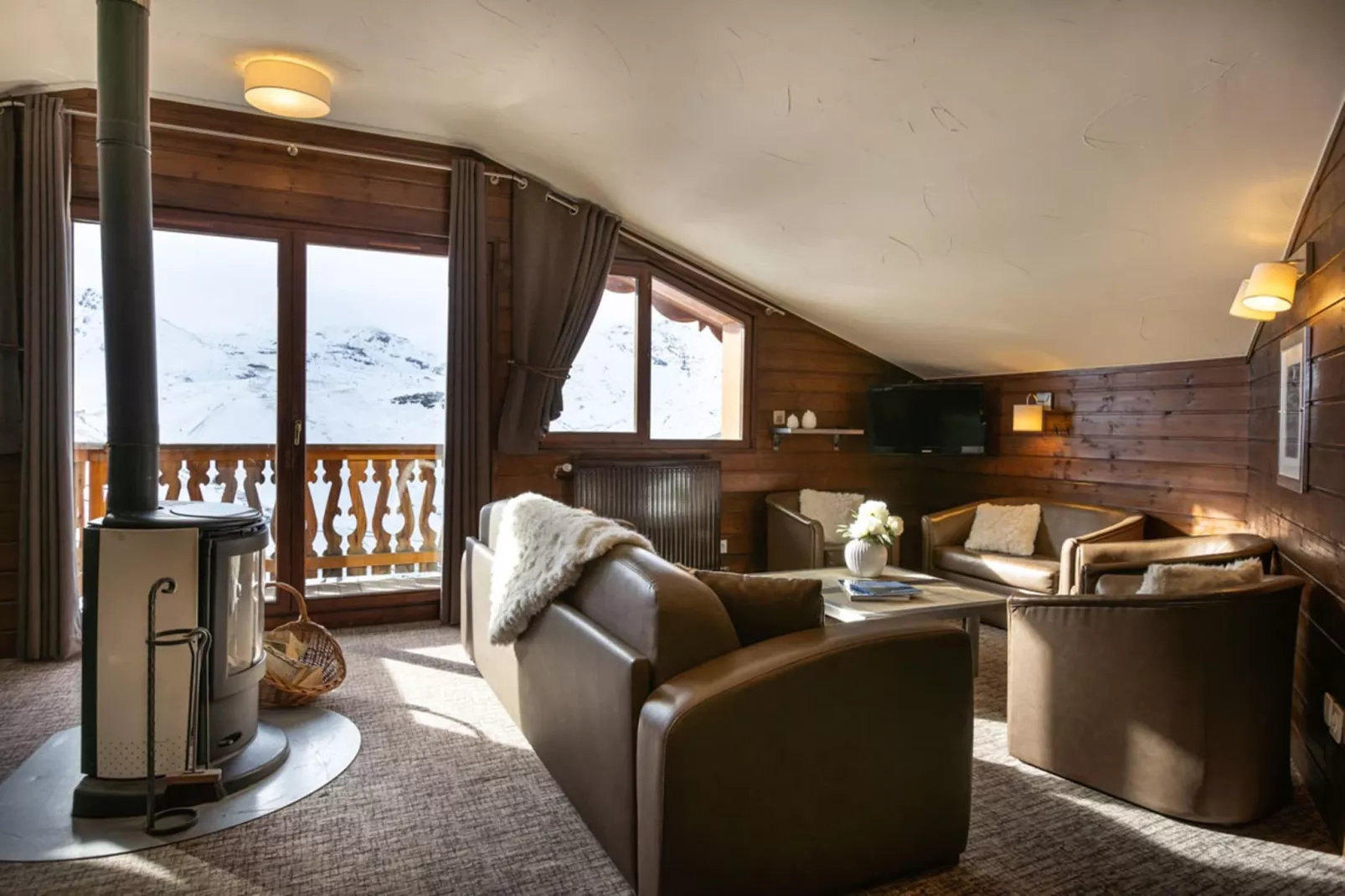 Chalet Altitude Val 2400 5 - Wohnzimmer
