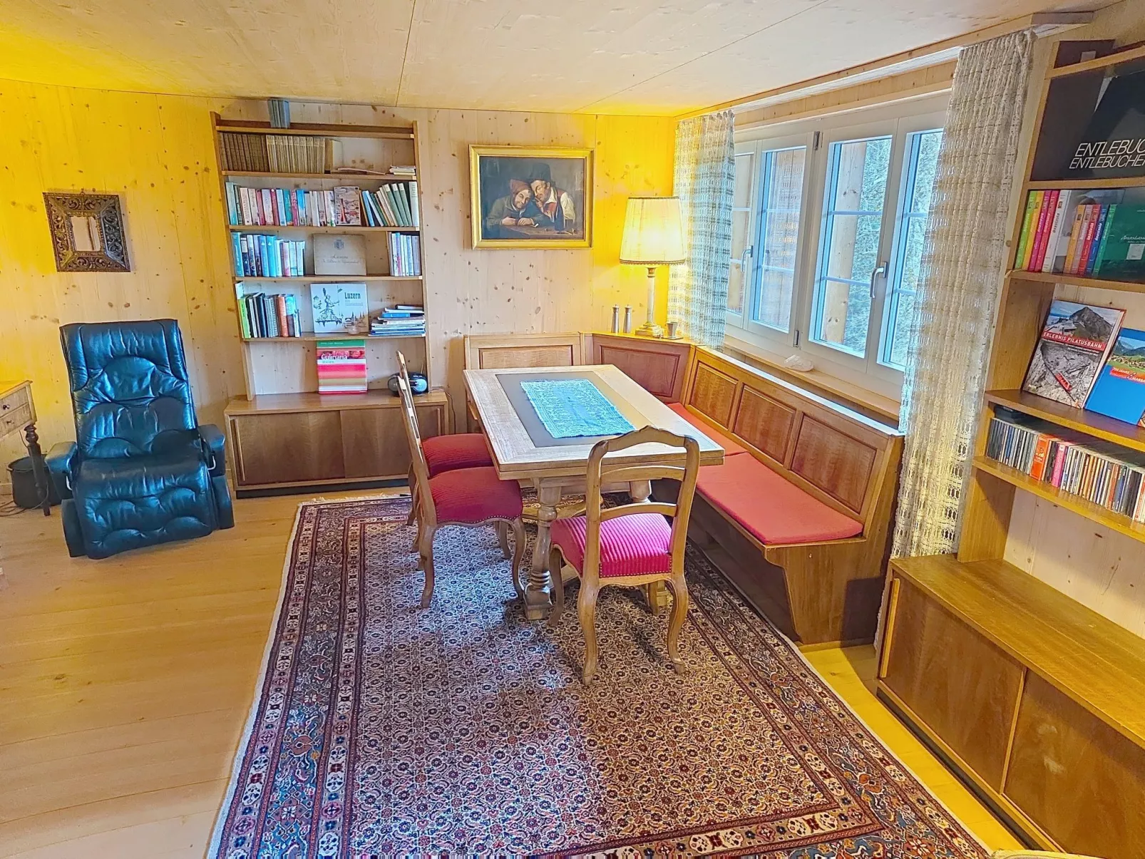 Rüttimätteli - Drinnen