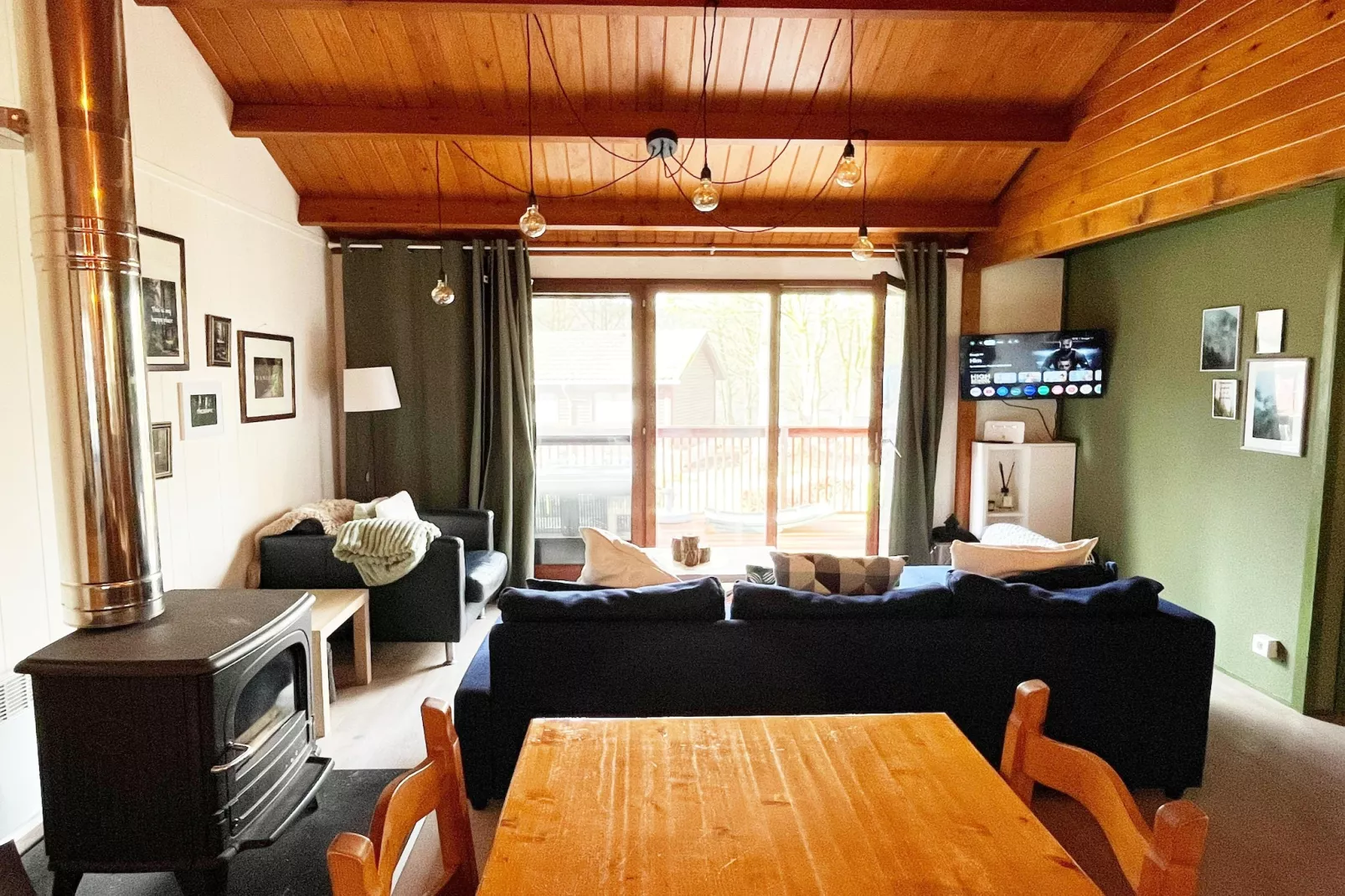Chalet du temps suspendu - Wohnzimmer