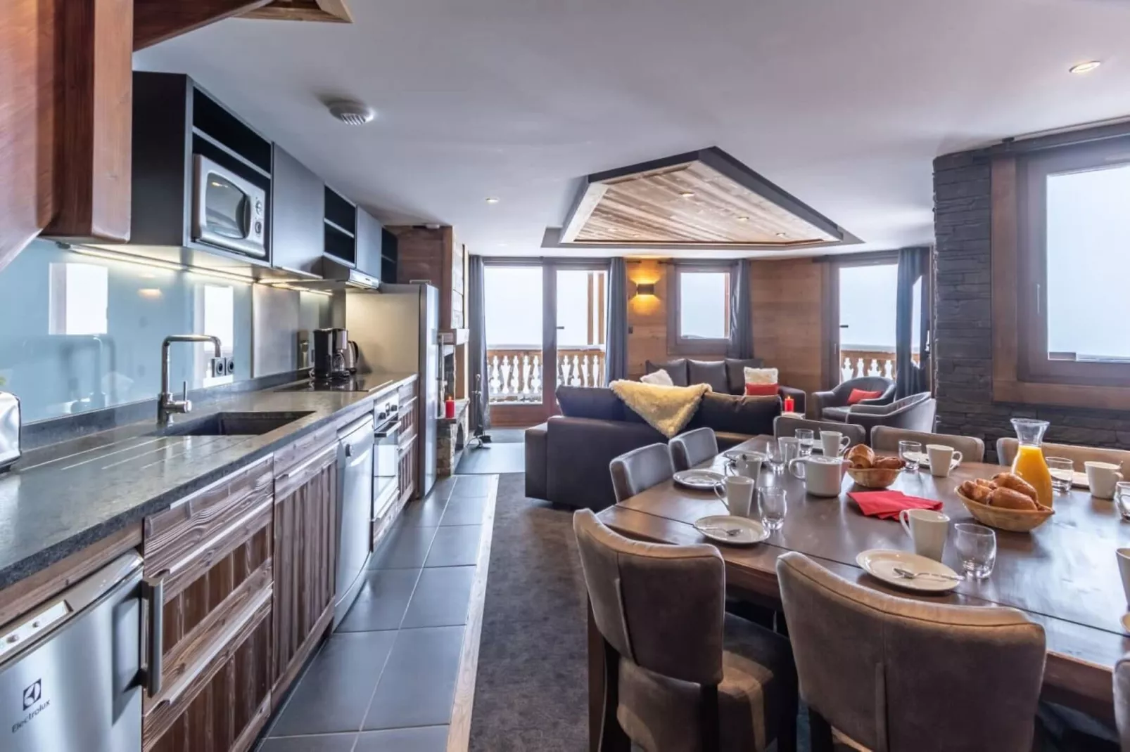Chalet Altitude Val Thorens 6 - Living room