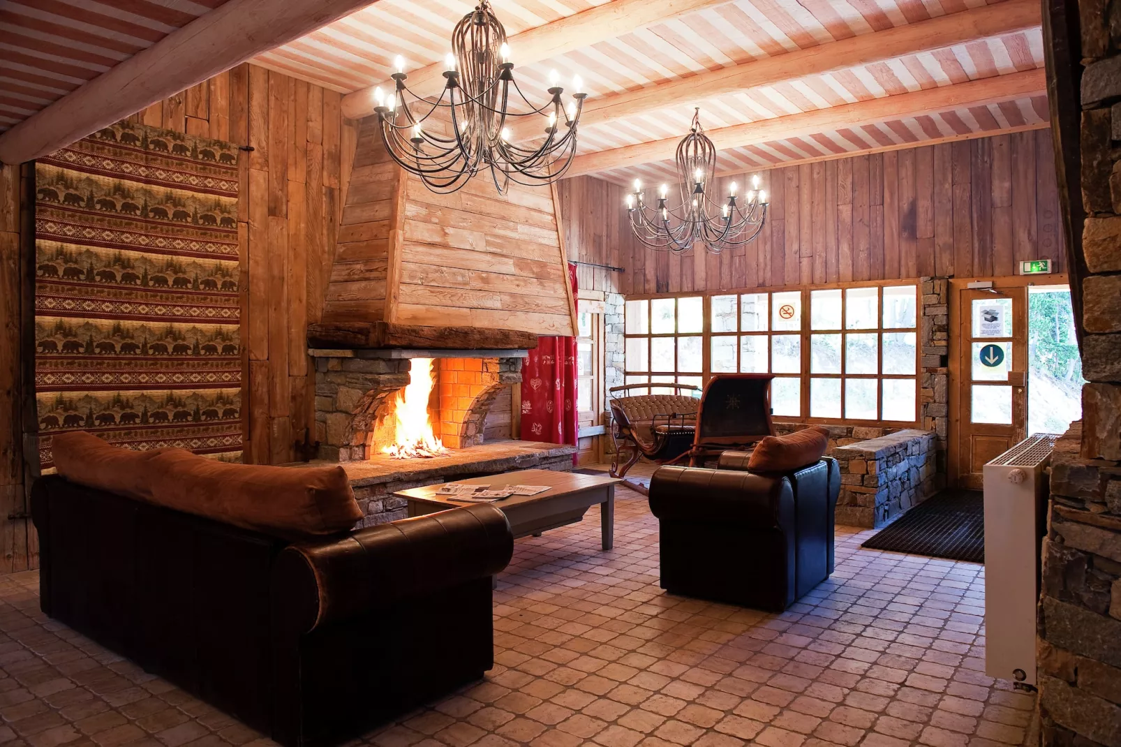 Chalet de L'Ours 1 - Empfangshalle