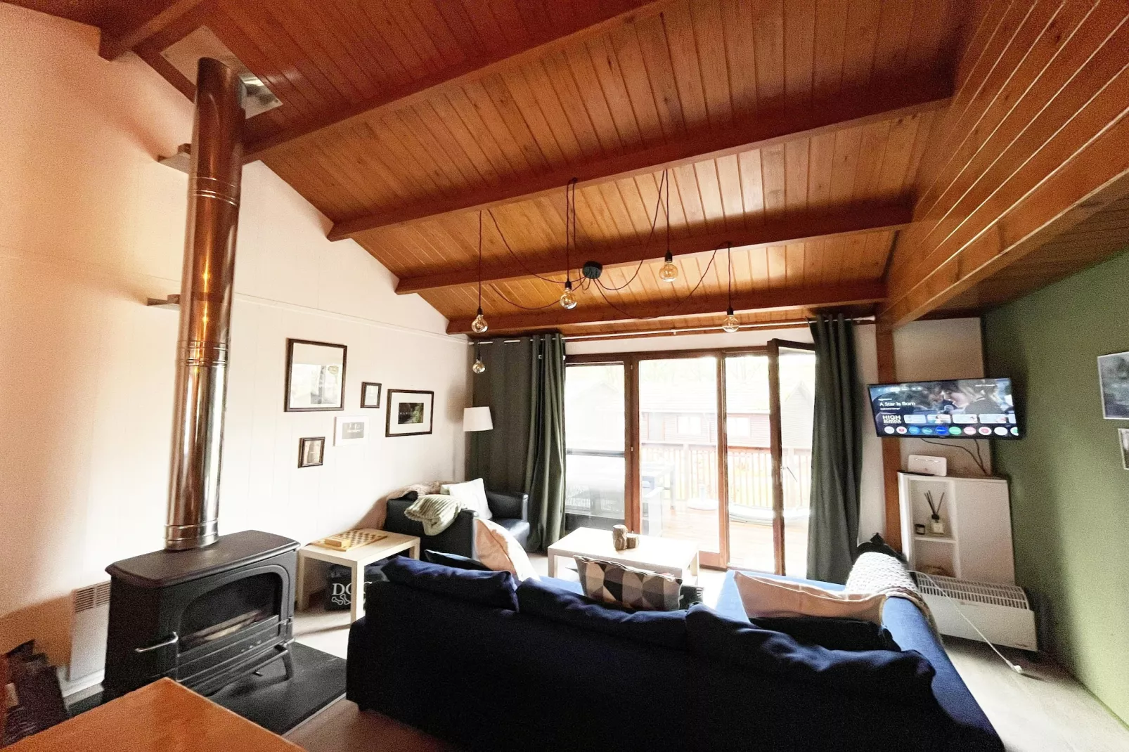 Chalet du temps suspendu - Wohnzimmer