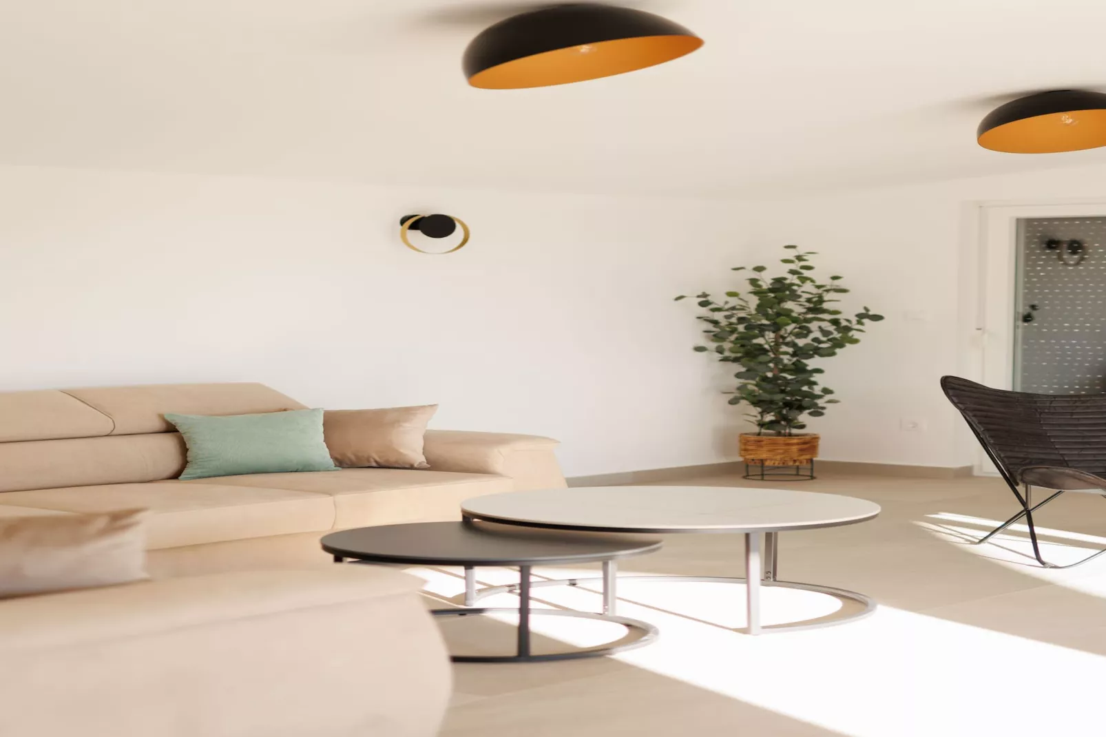 Villa La Fortezza with sea view - Wohnzimmer