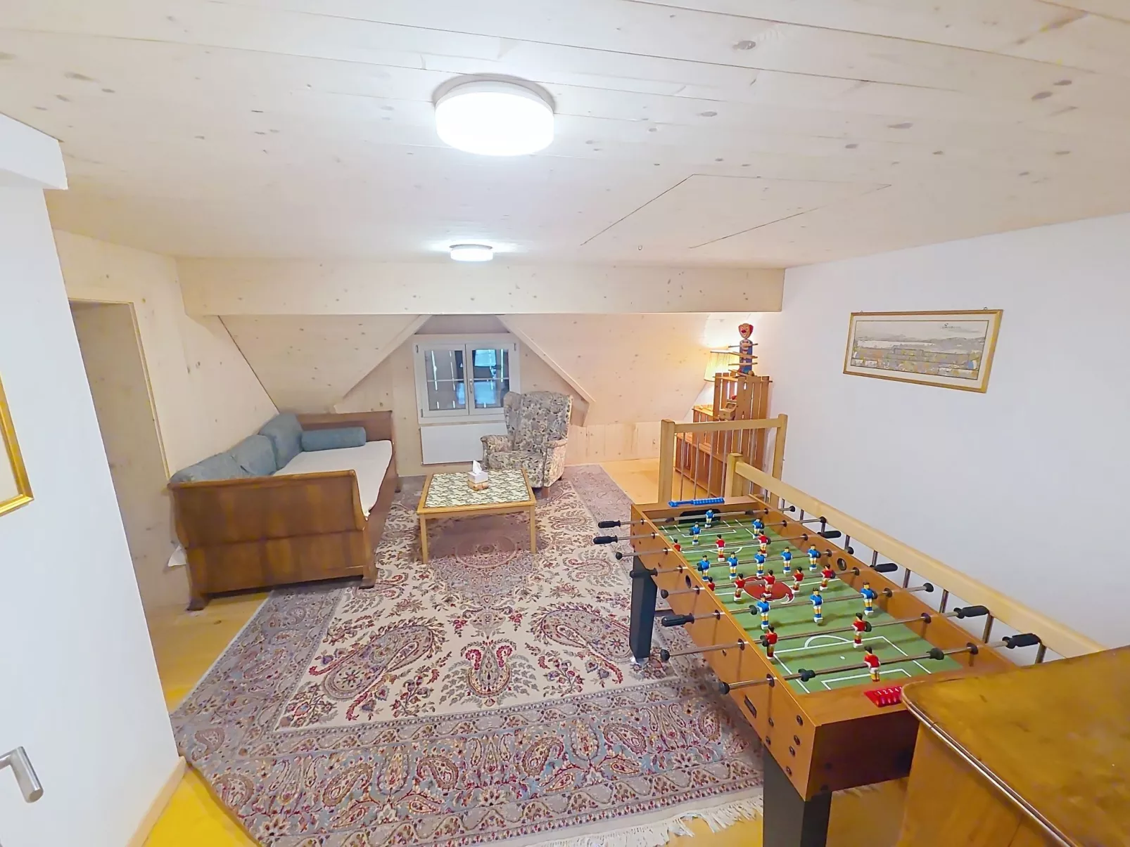 Rüttimätteli - Drinnen