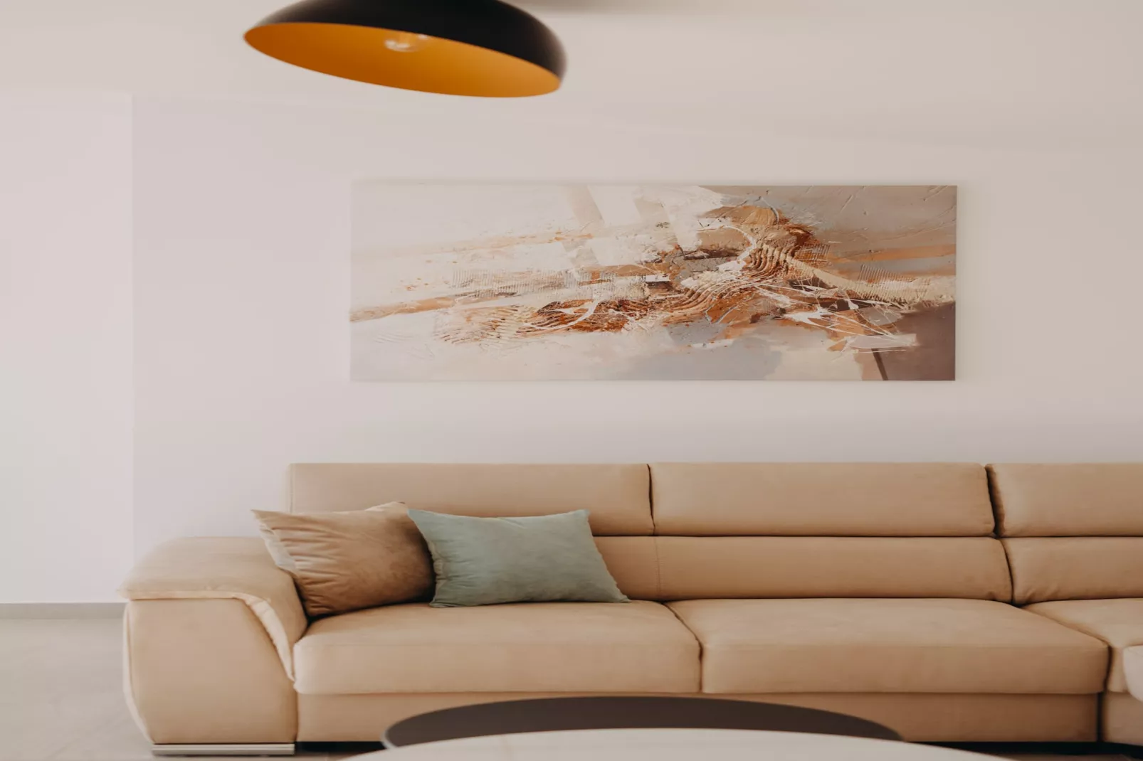 Villa La Fortezza with sea view - Wohnzimmer