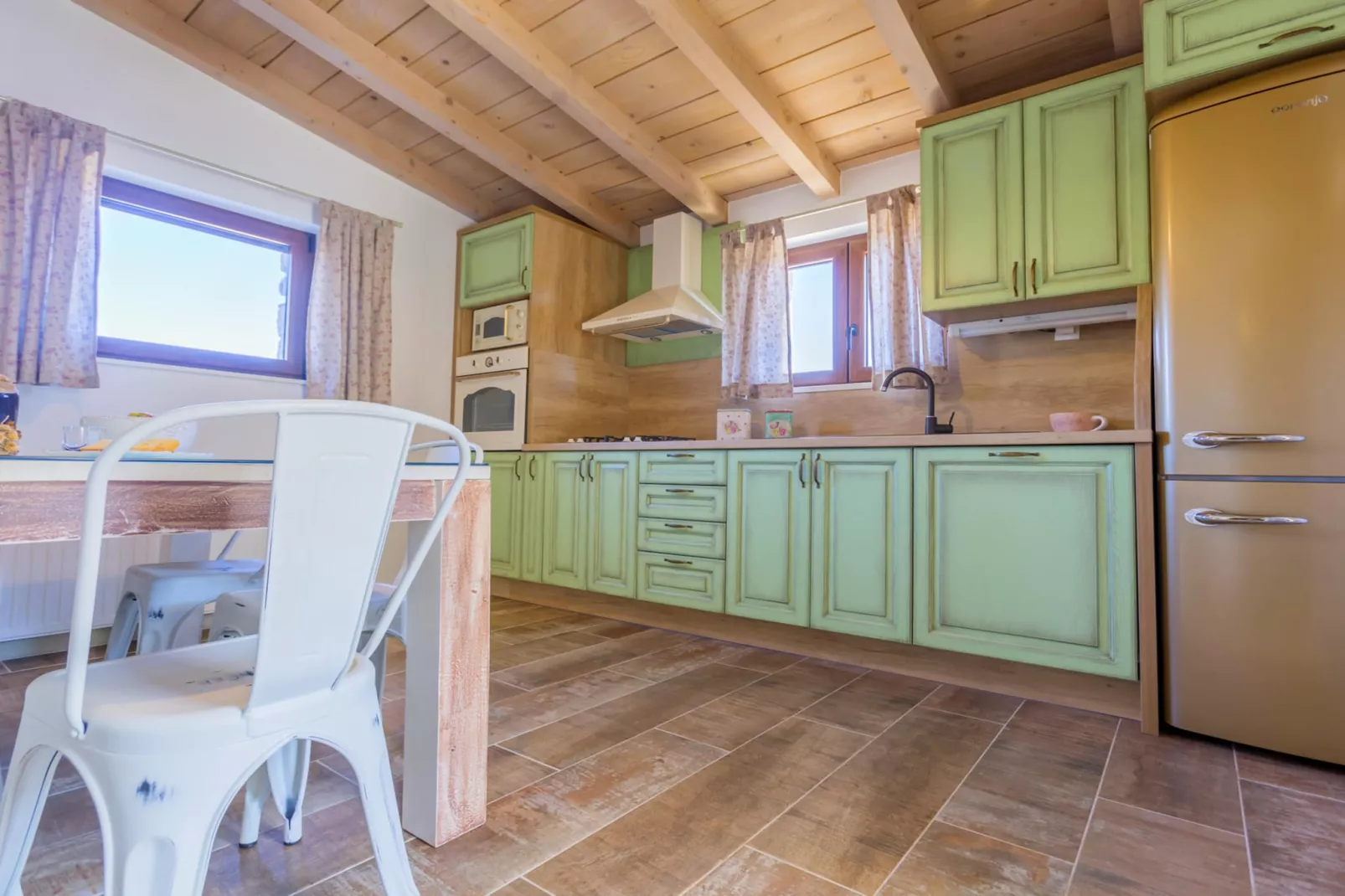 Rustic Villa Fragola with heated pool - Cuisine