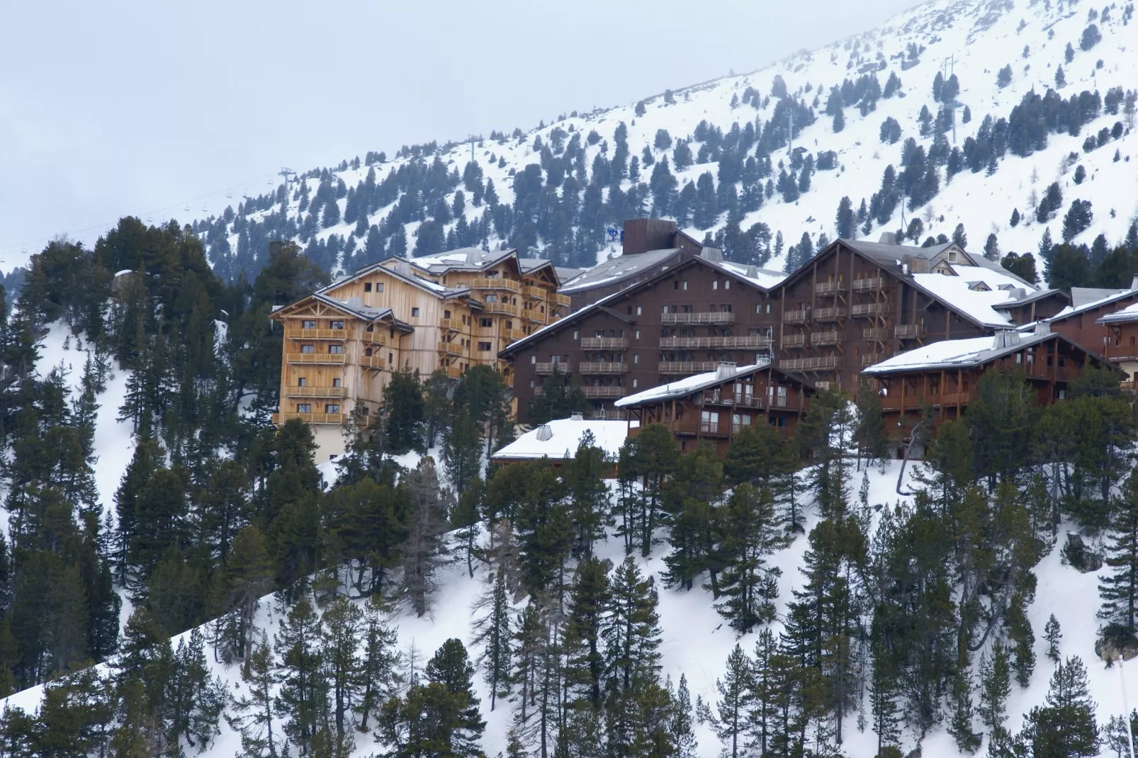 Chalet Altitude Arc 2000 1 - Extérieur hiver