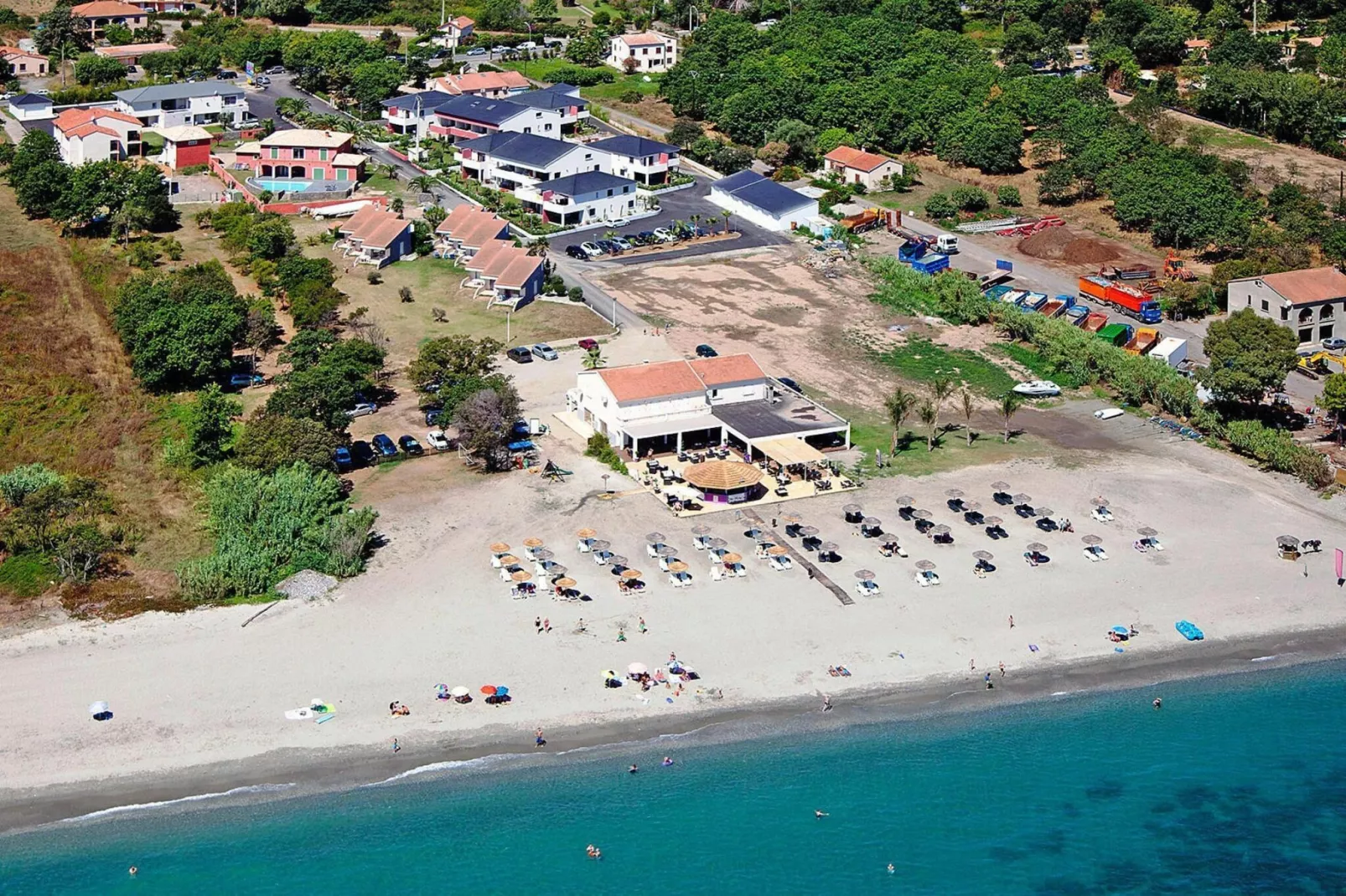 Residence Marea Resort Sainte Lucie-de-Moriani / Apt de luxe 2pc4/Bilocale/4 - Aussicht Sommer
