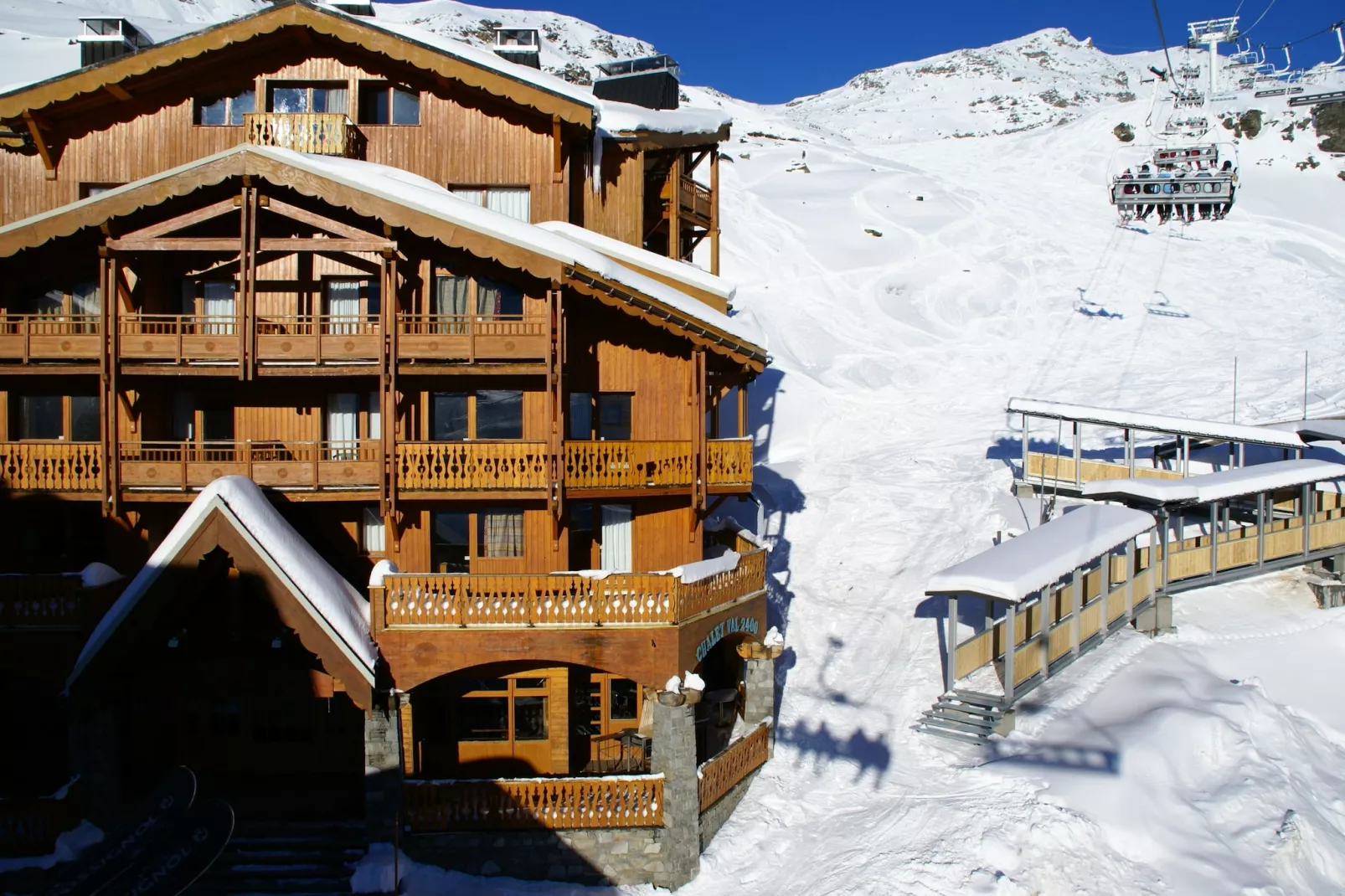 Chalet Altitude Val 2400 7 - Außenbereich Winter