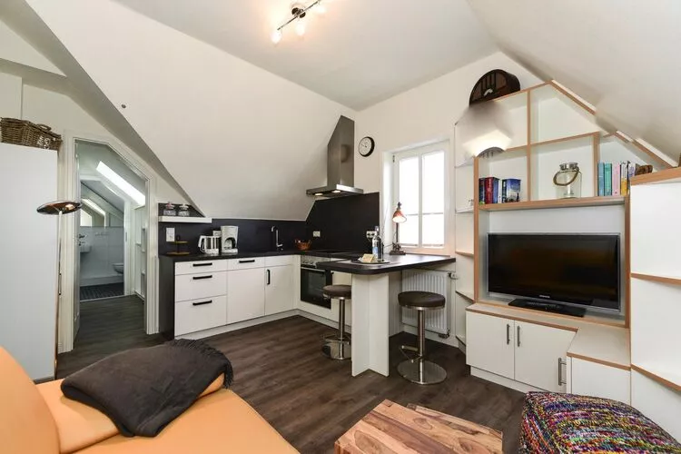 Apartments, Wyk auf Föhr-2-Raum-App. im EG, 40 qm, Typ Nr. 1 Andersen-Kitchen