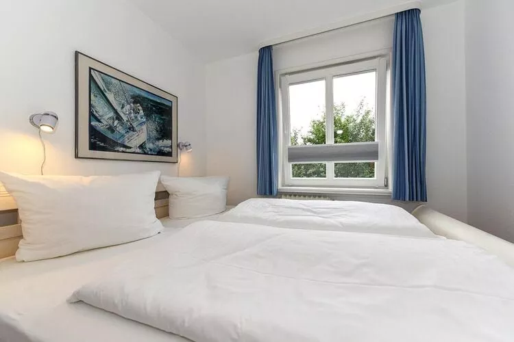 Apartments, Wyk auf Föhr-2-Raum-App. im EG, 40 qm, Typ Nr. 1 Andersen-Bedroom