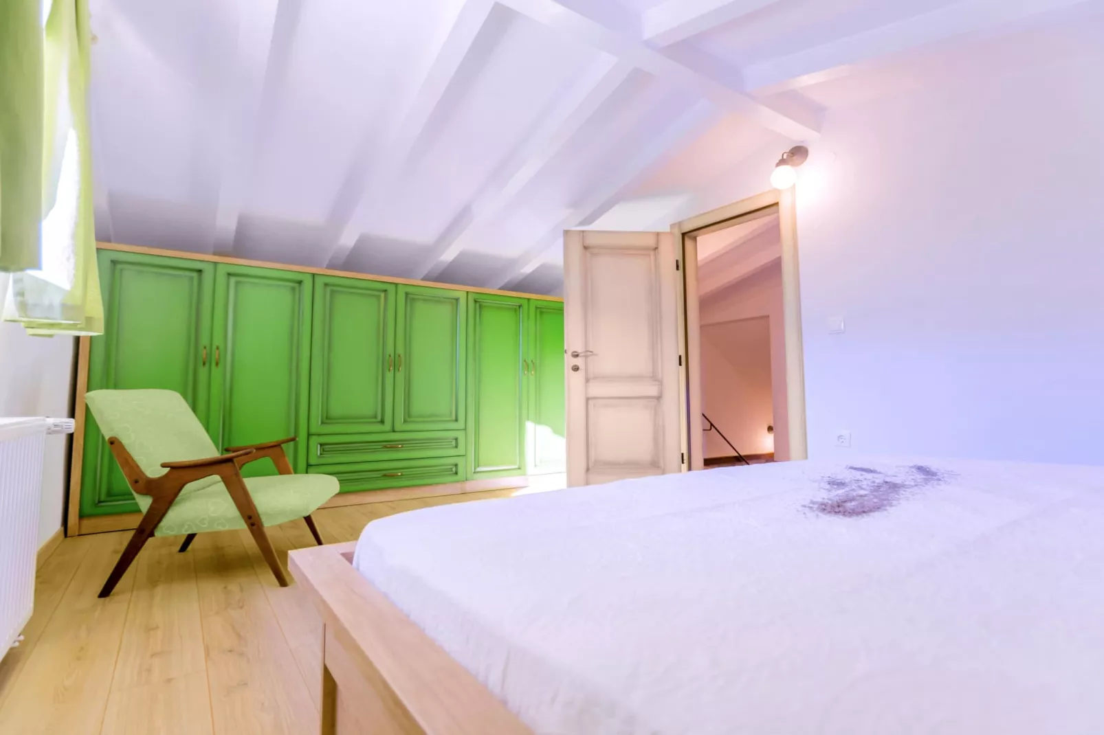 Rustic Villa Fragola with heated pool - Chambre