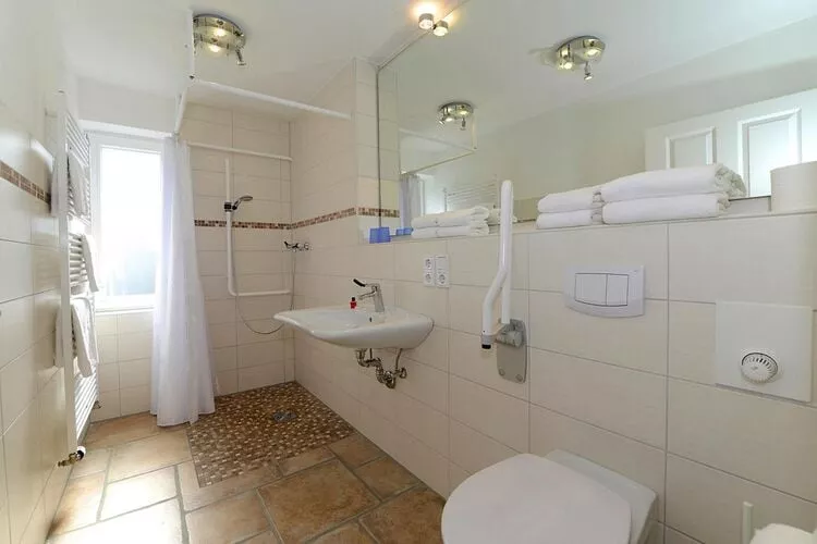 Apartments, Wyk auf Föhr-2-Raum-App. im EG, 40 qm, Typ Nr. 1 Andersen-Bathroom