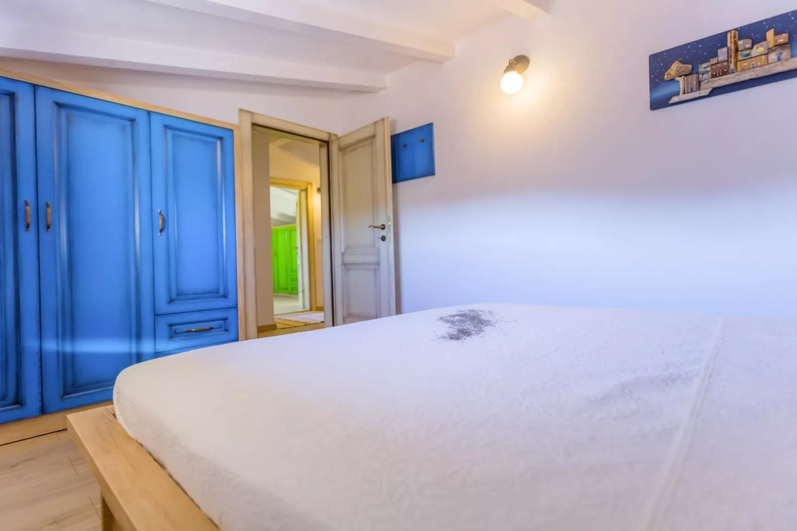 Rustic Villa Fragola with heated pool - Chambre