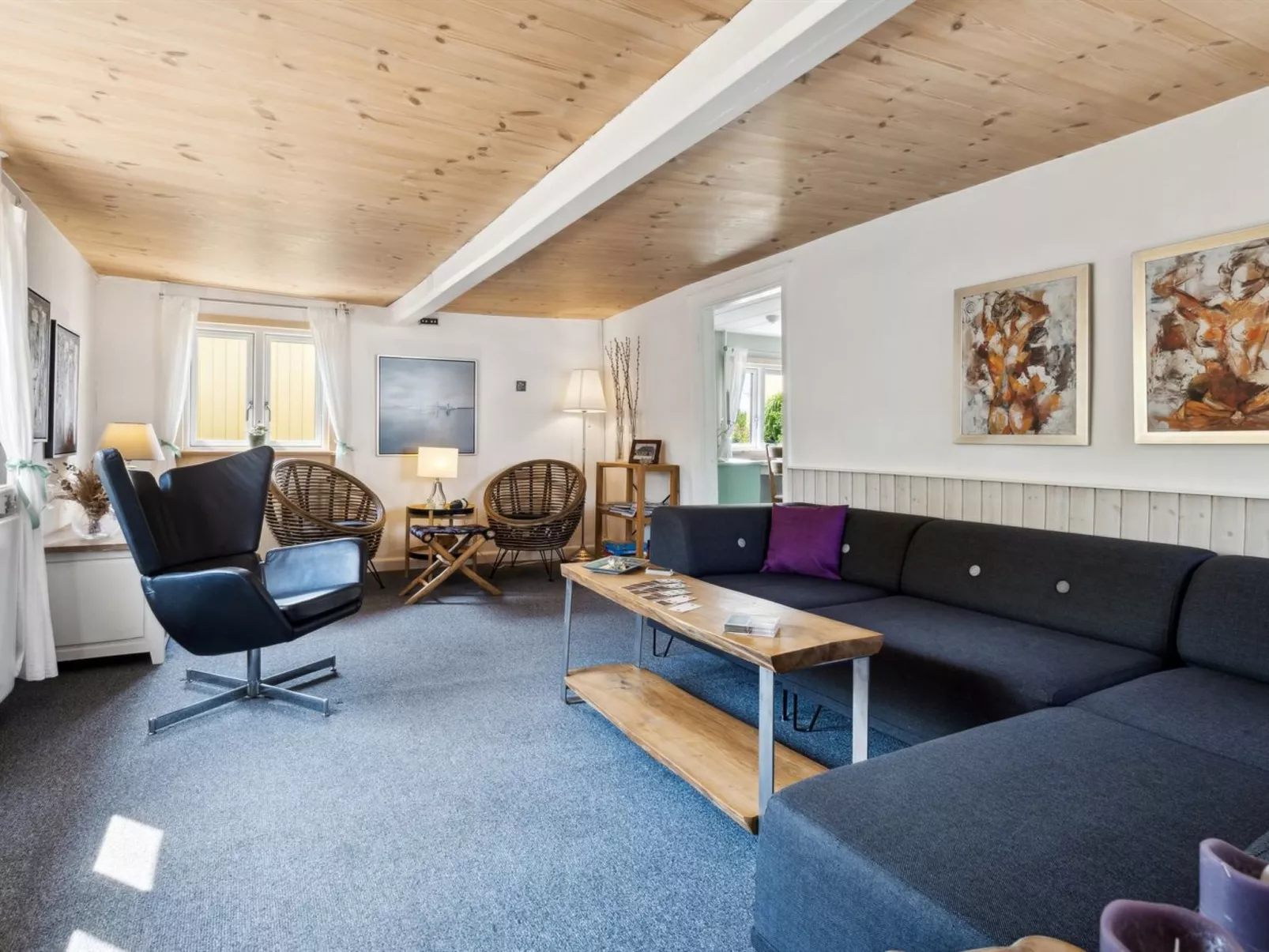"Ødke" - 25m from the sea - Inside