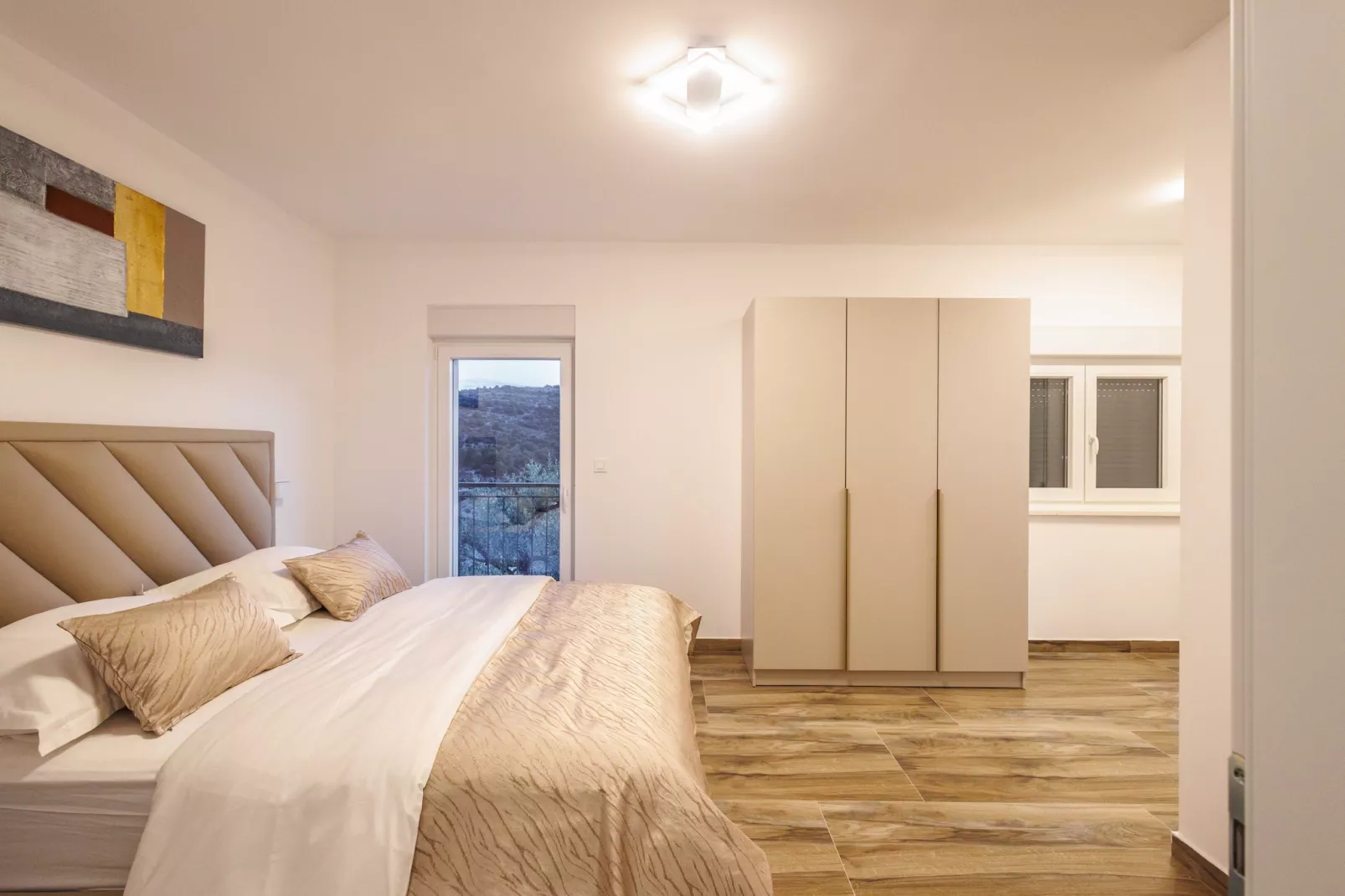Villa La Fortezza with sea view - Schlafzimmer