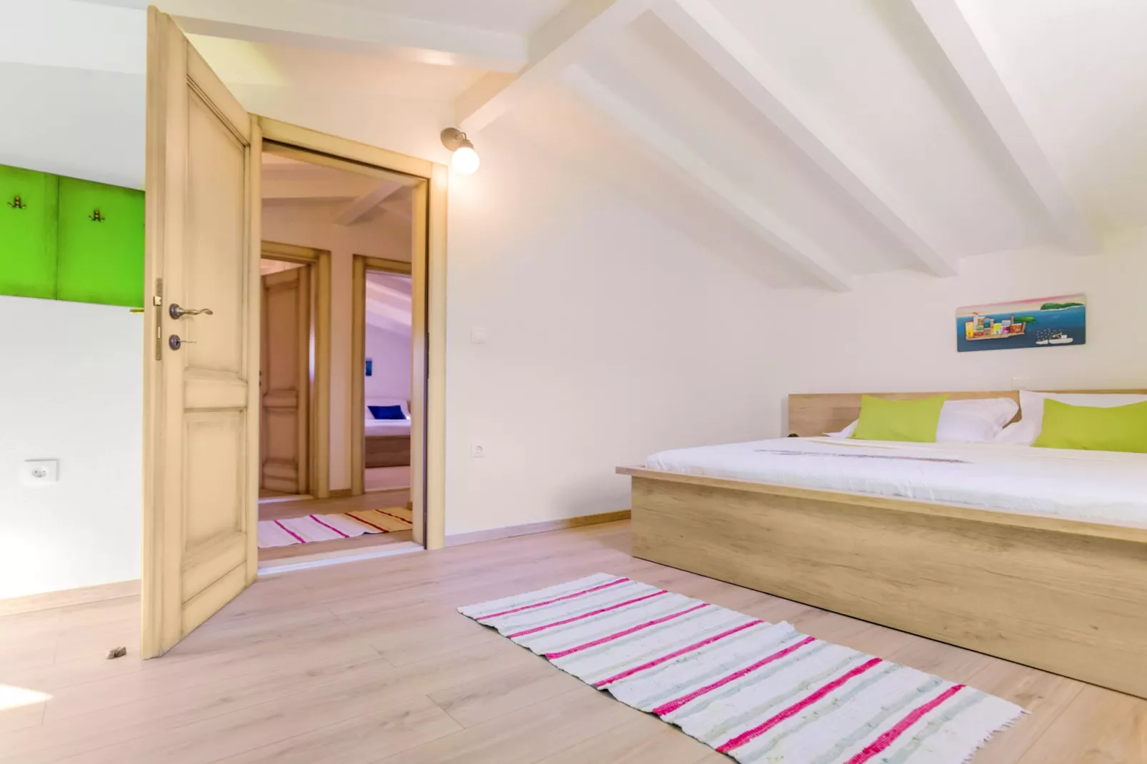 Rustic Villa Fragola with heated pool - Chambre