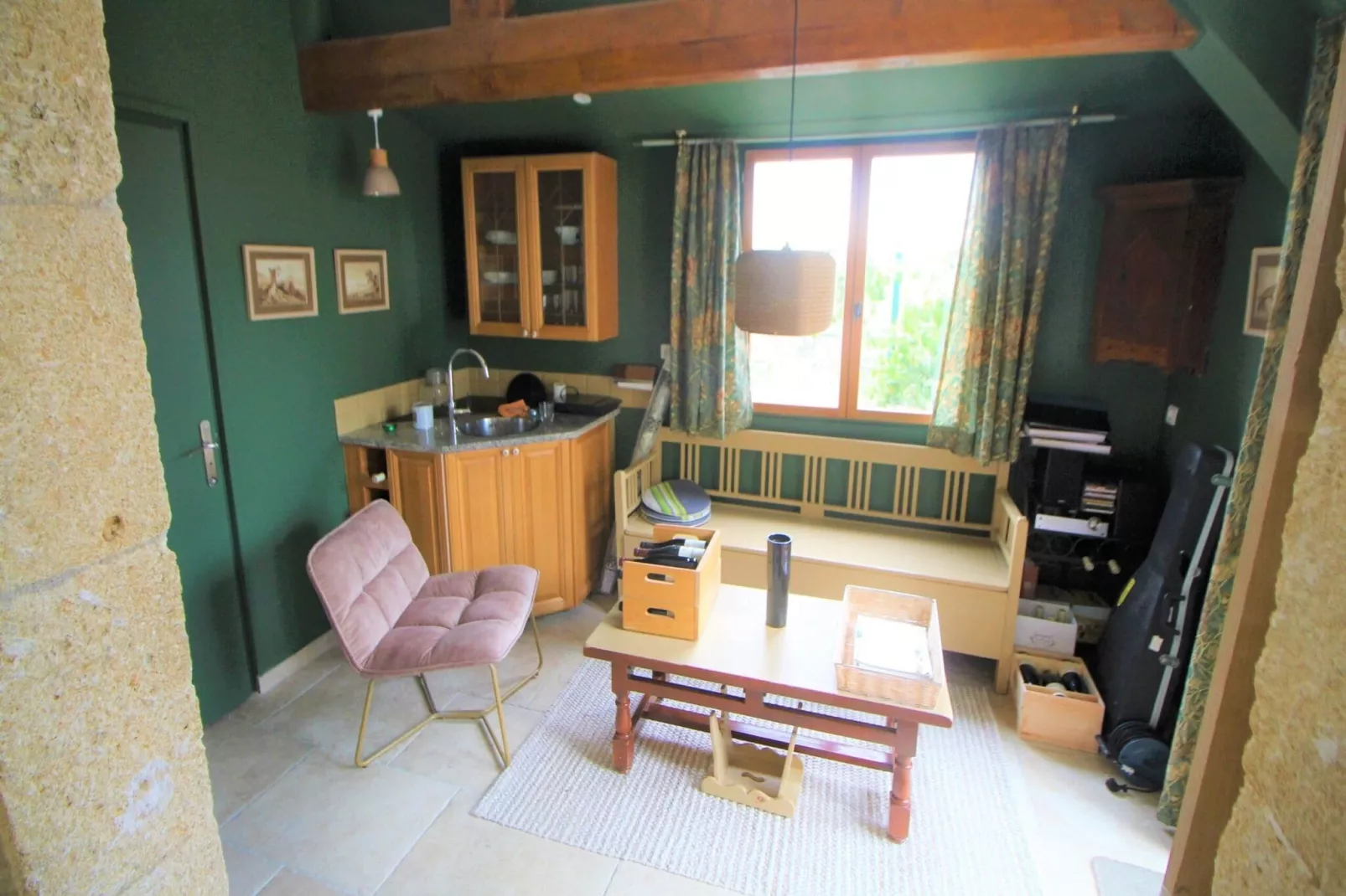 Maison Bellevue-Living room