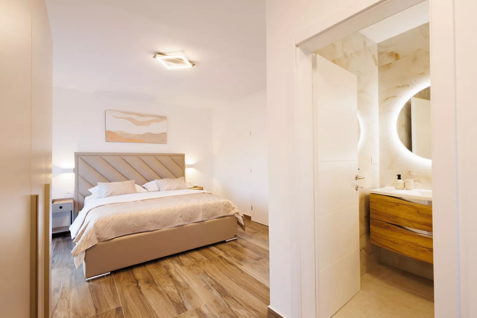 Villa La Fortezza with sea view - Schlafzimmer