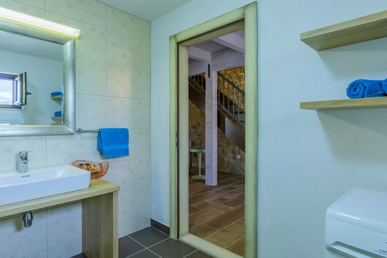 Rustic Villa Fragola with heated pool - Salle de bain