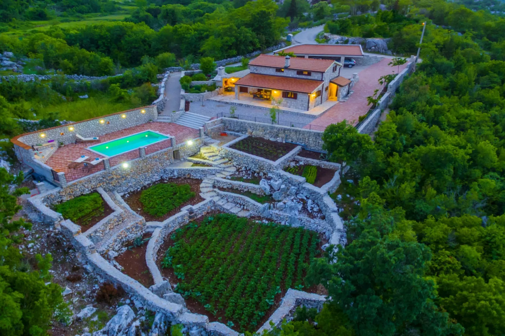 Rustic Villa Fragola with heated pool - Zones été à 1 km