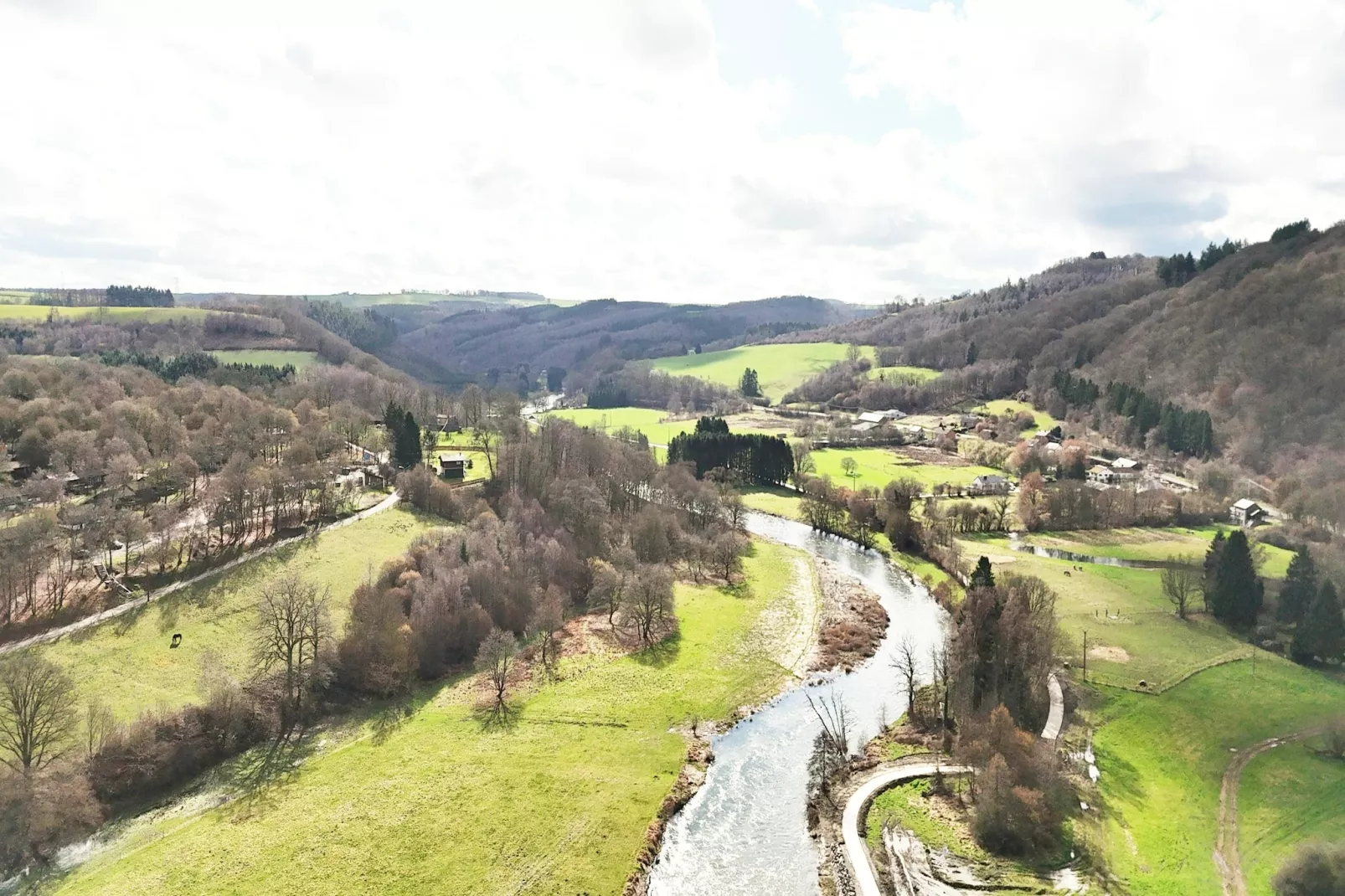 Chalet du temps suspendu - Aussicht Sommer
