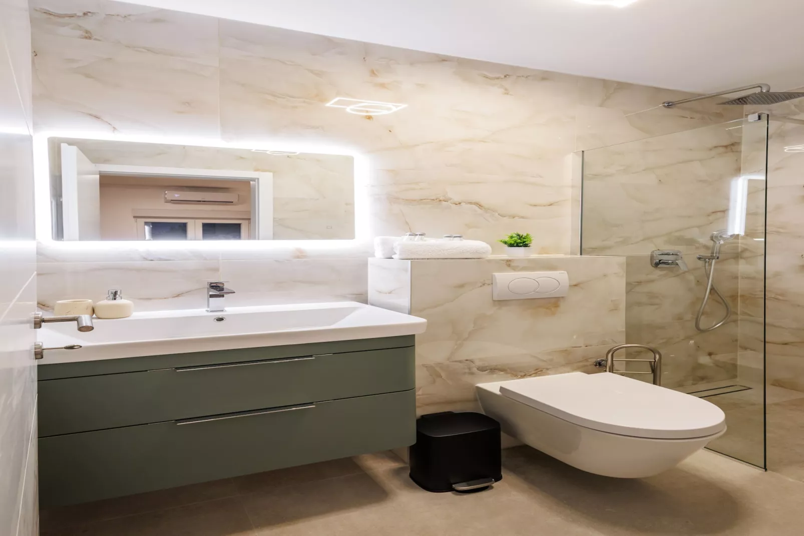 Villa La Fortezza with sea view - Schlafzimmer