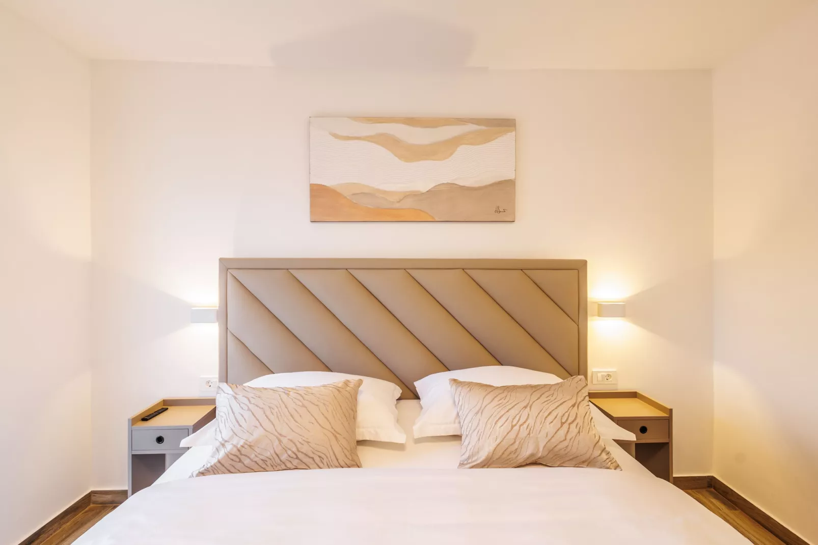 Villa La Fortezza with sea view - Schlafzimmer